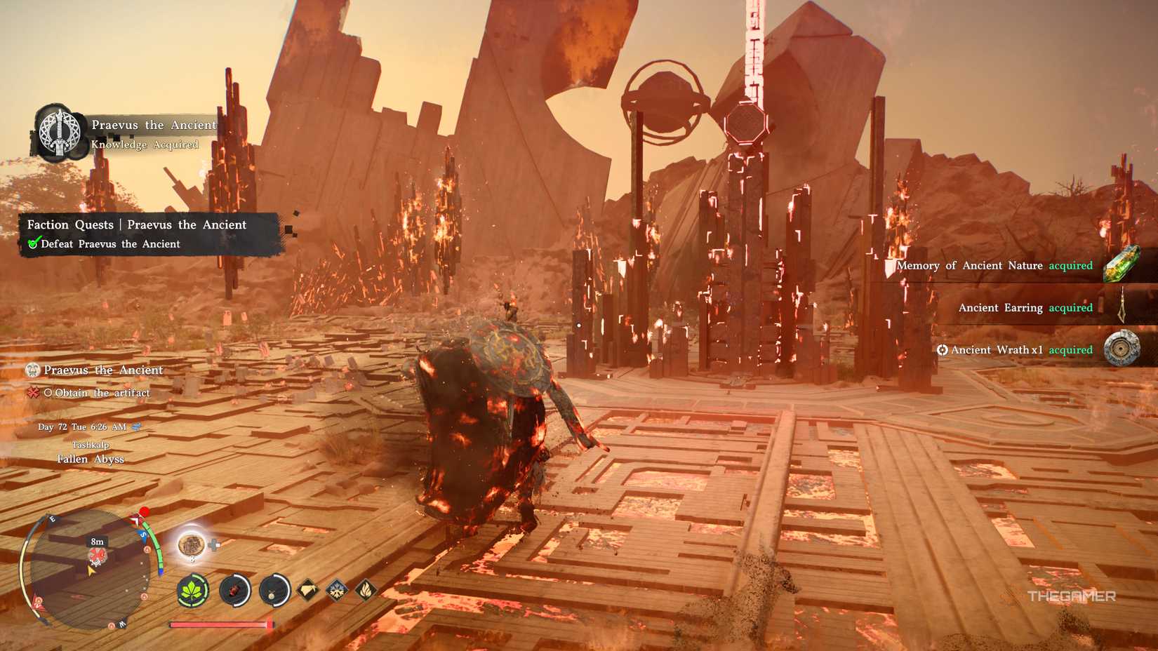 The Praevus Rewards in Crimson Desert.