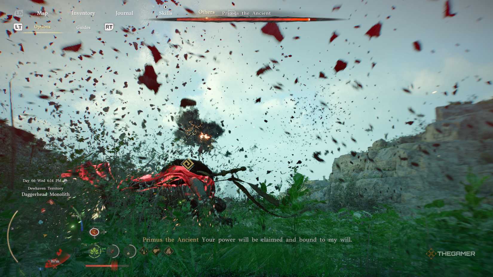 Primus Attacks in Crimson Desert.