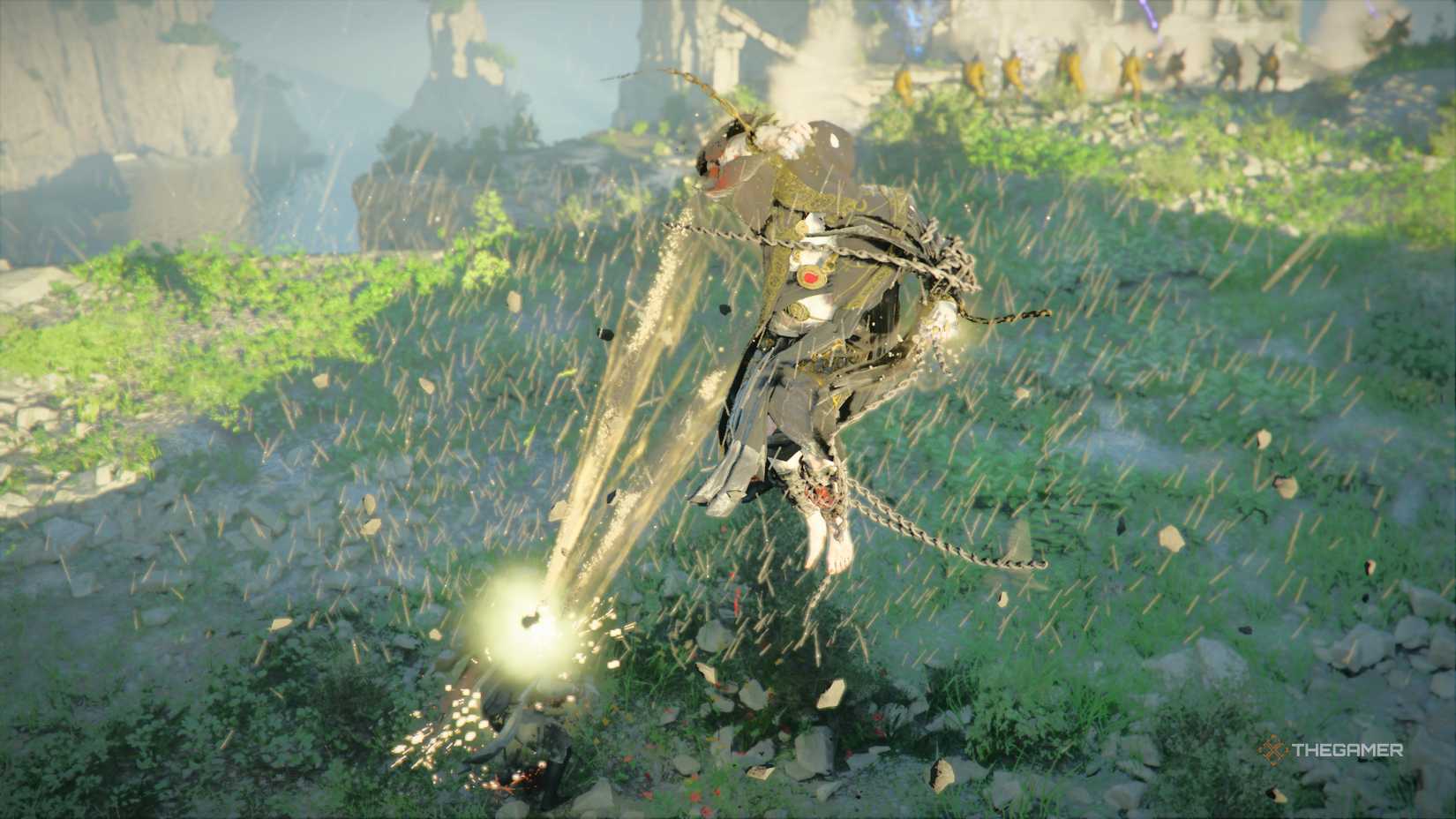 Primus attacks in Crimson Desert.