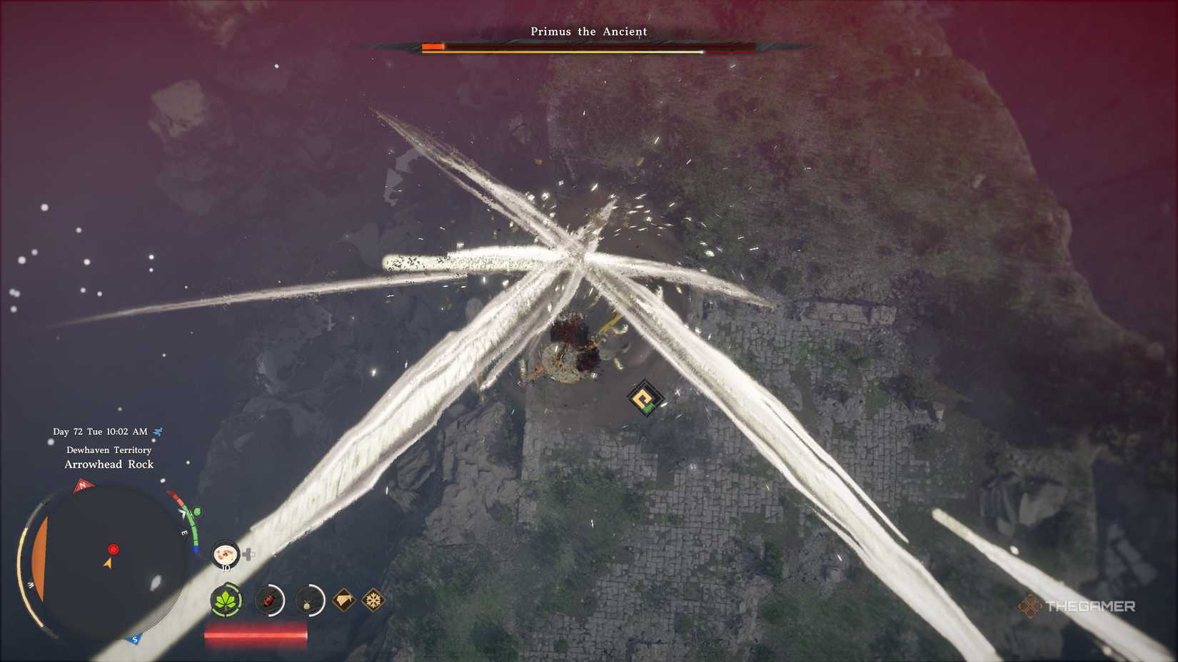 The Primus Whirlwind attack in Crimson Desert.
