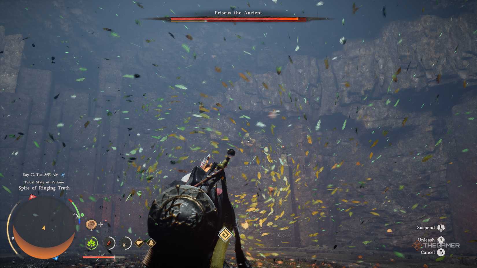 Using Nature's Snare in Crimson Desert.