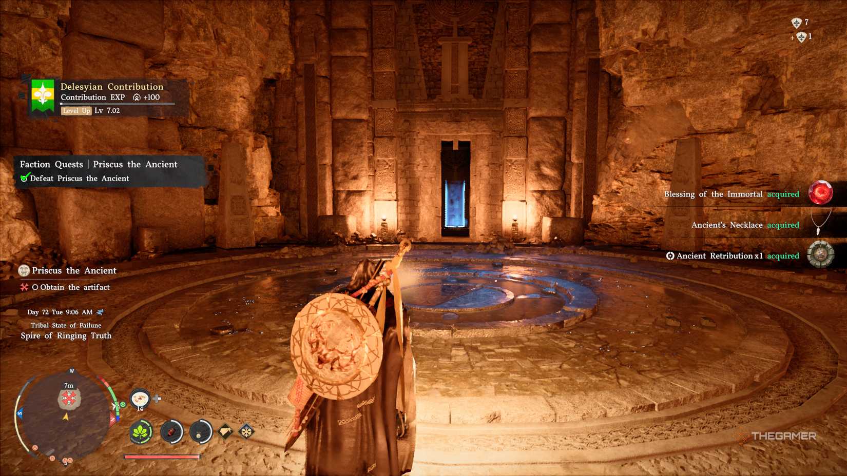 The Priscus Rewards in Crimson Desert.