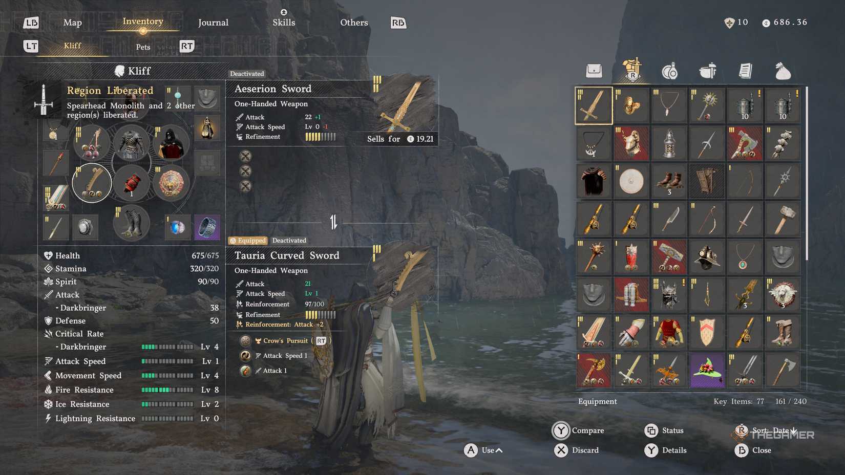 The Shackled God Quest Reward in Crimson Desert.