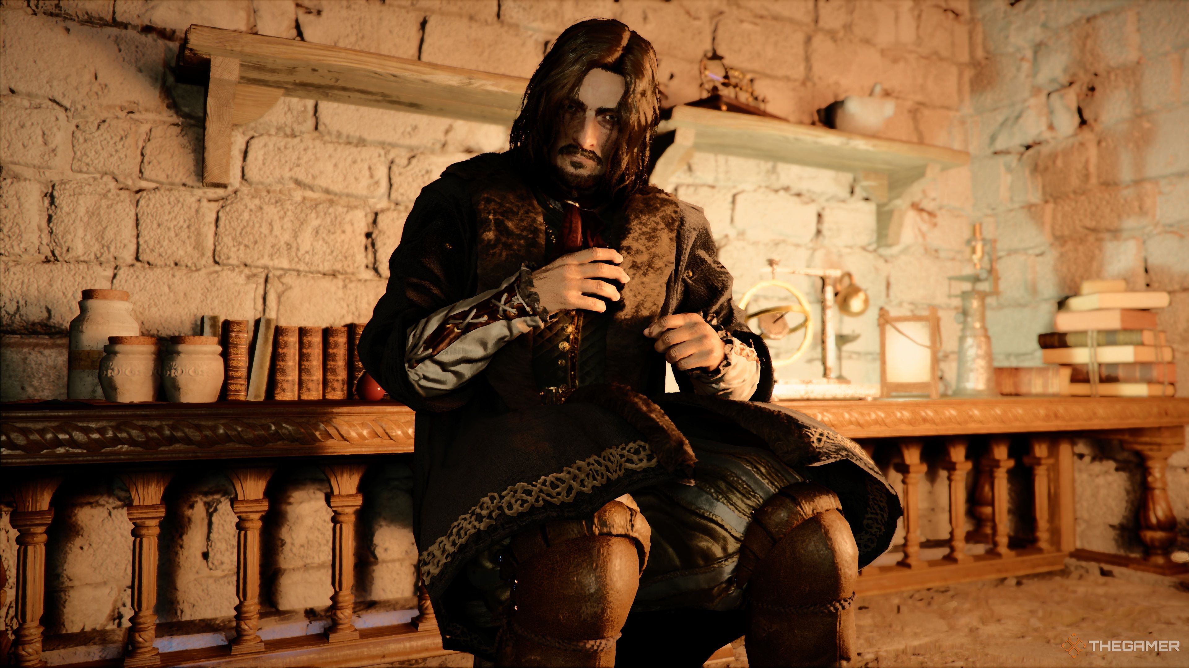 Cedric, o Lorde que se escondia na mansão, em Crimson Desert