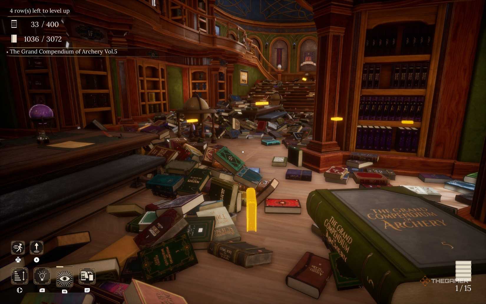Shining books in the library: Sort out the mysterious library!