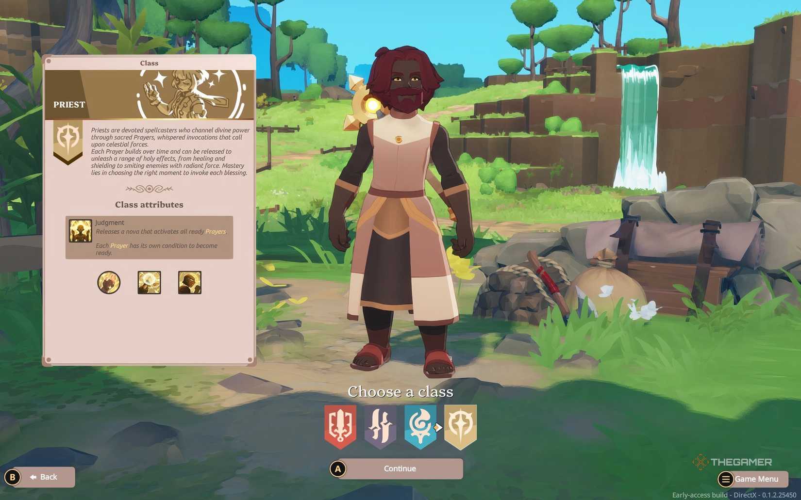 Priest class in Farever.