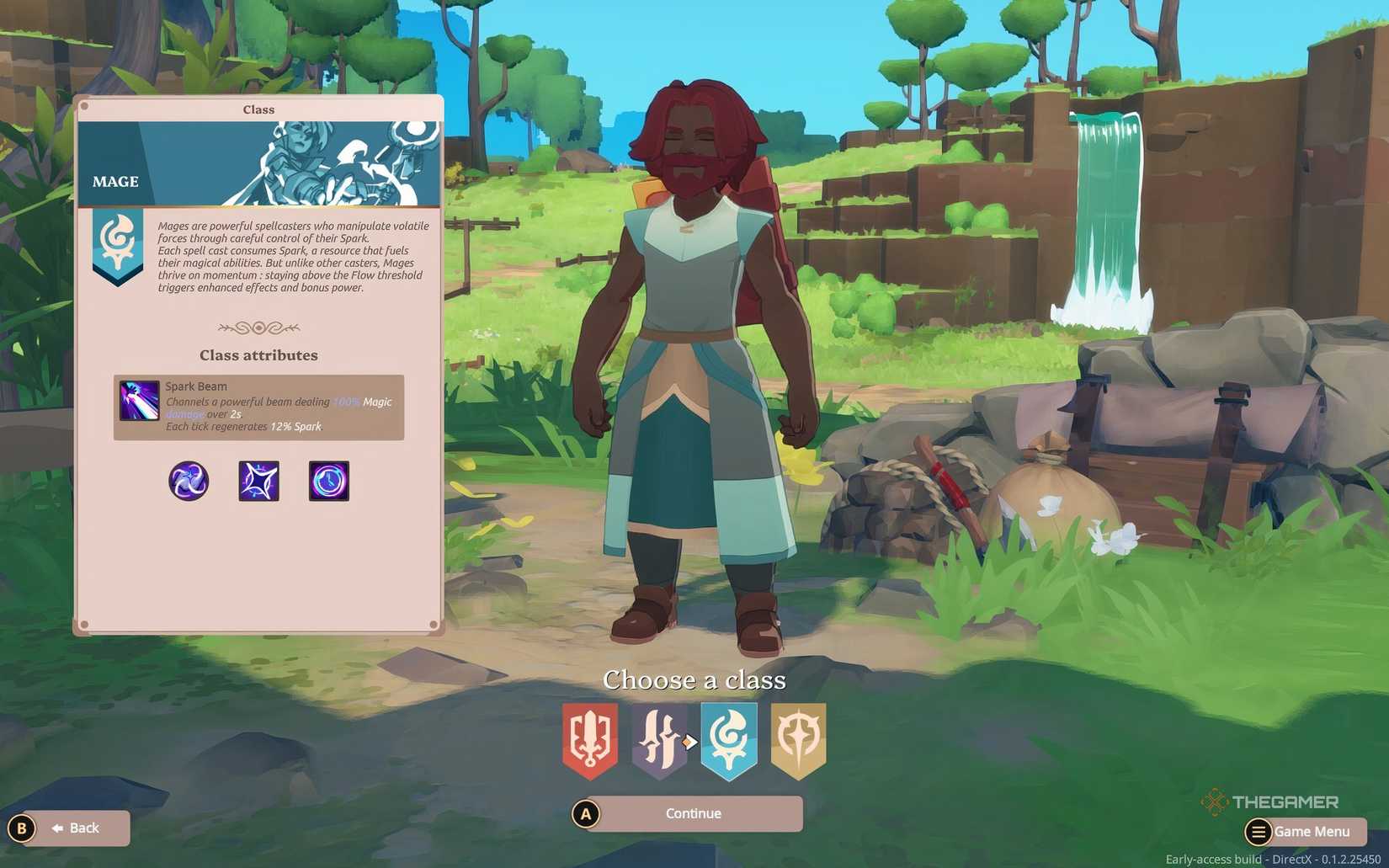 Mage class in Farever.