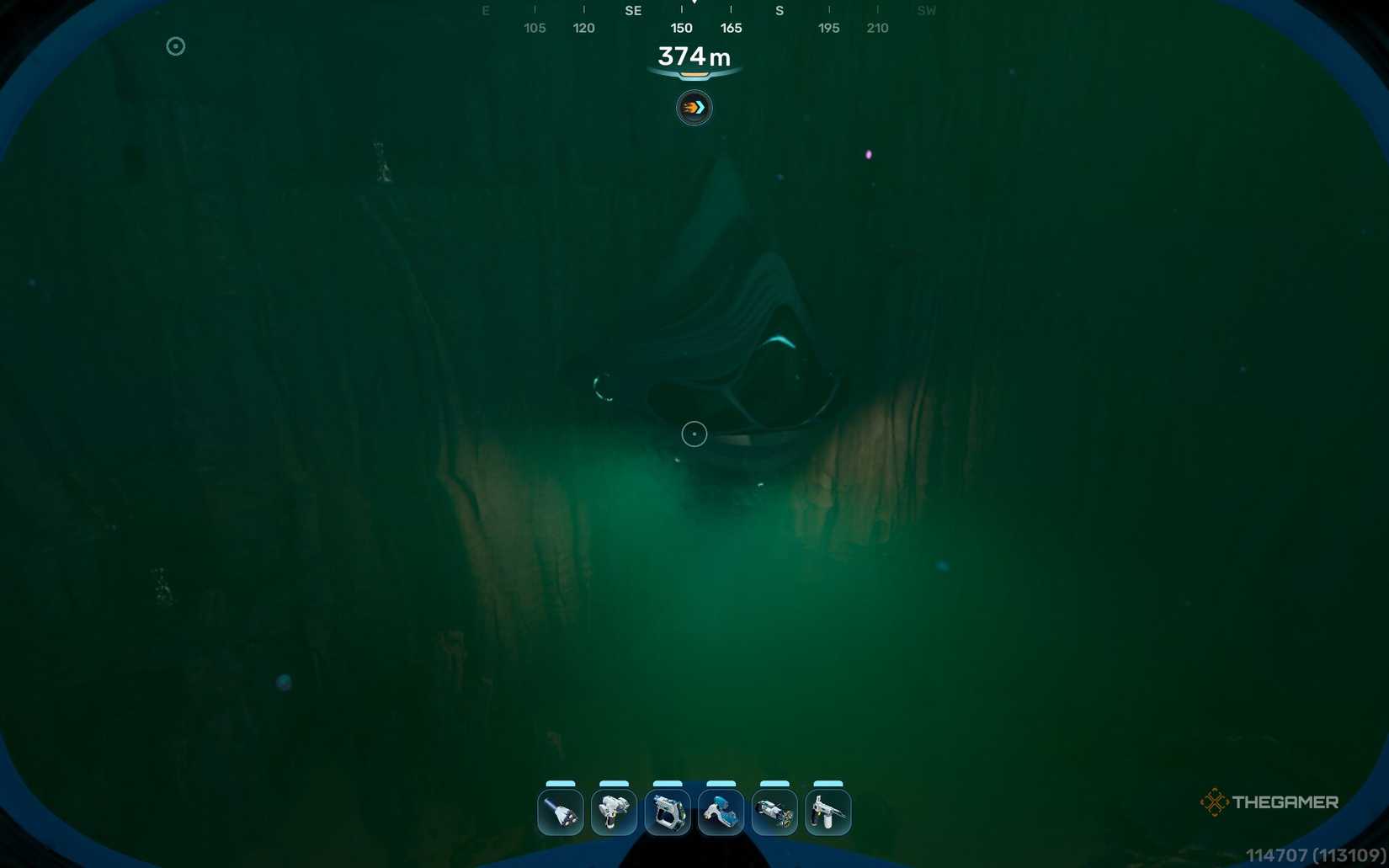 Subnautica 2's control center exterior.