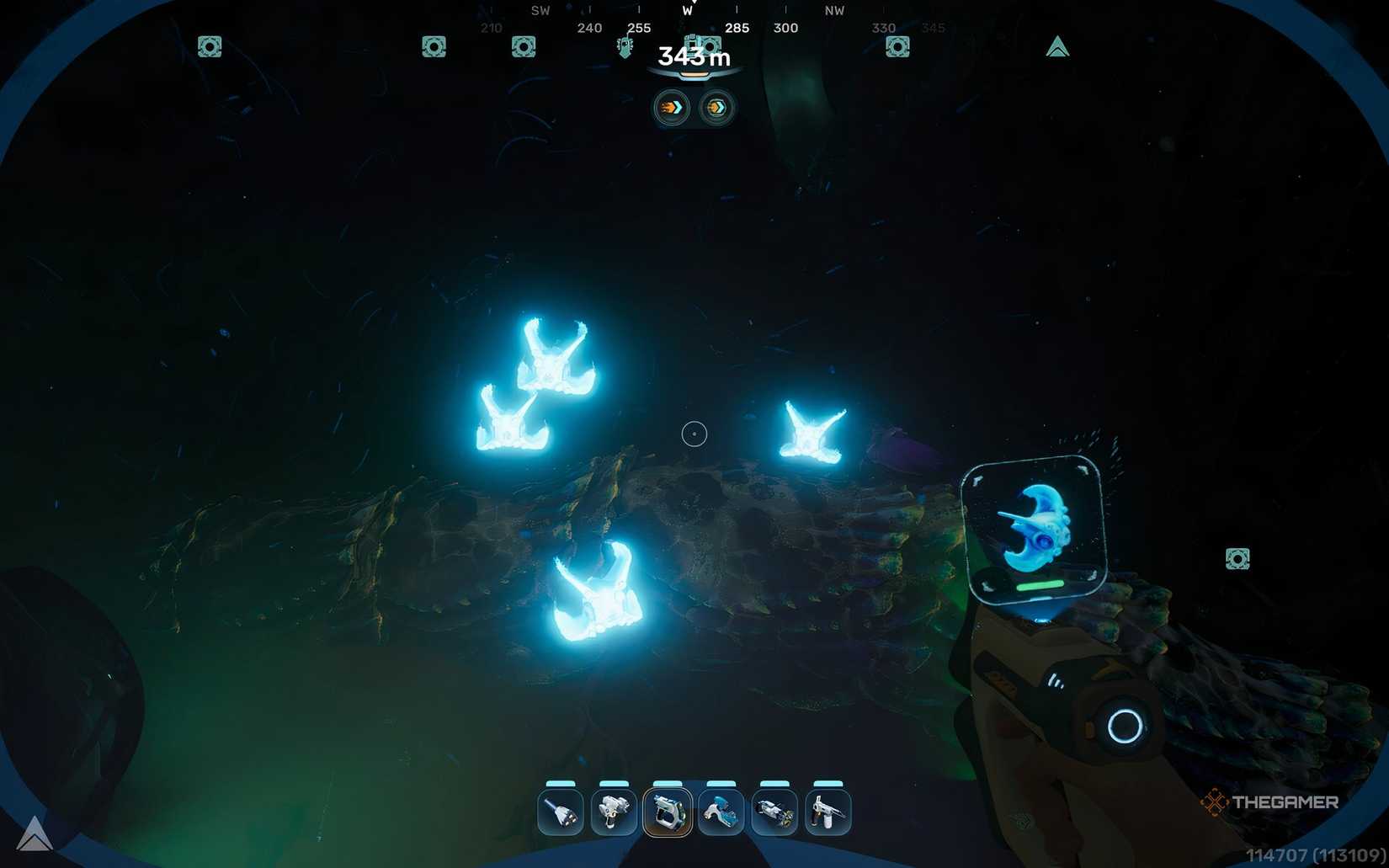 Electric Geordies in Subnautica 2.