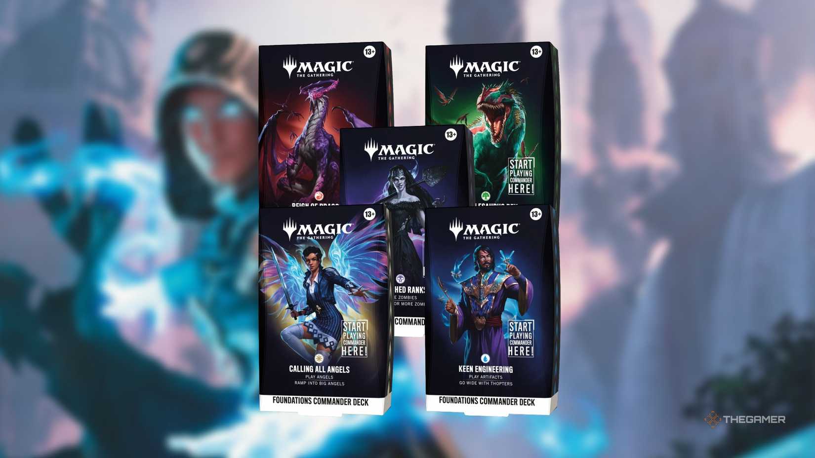 Foundations Commander Deck Boxes.
