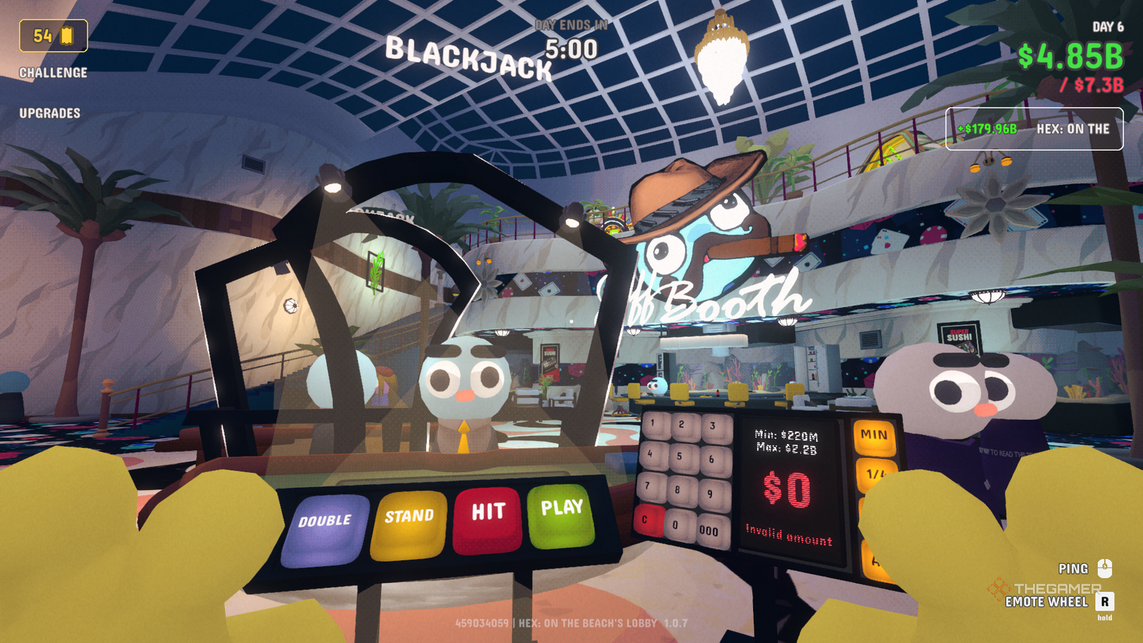 Play blackjack with your friends.
