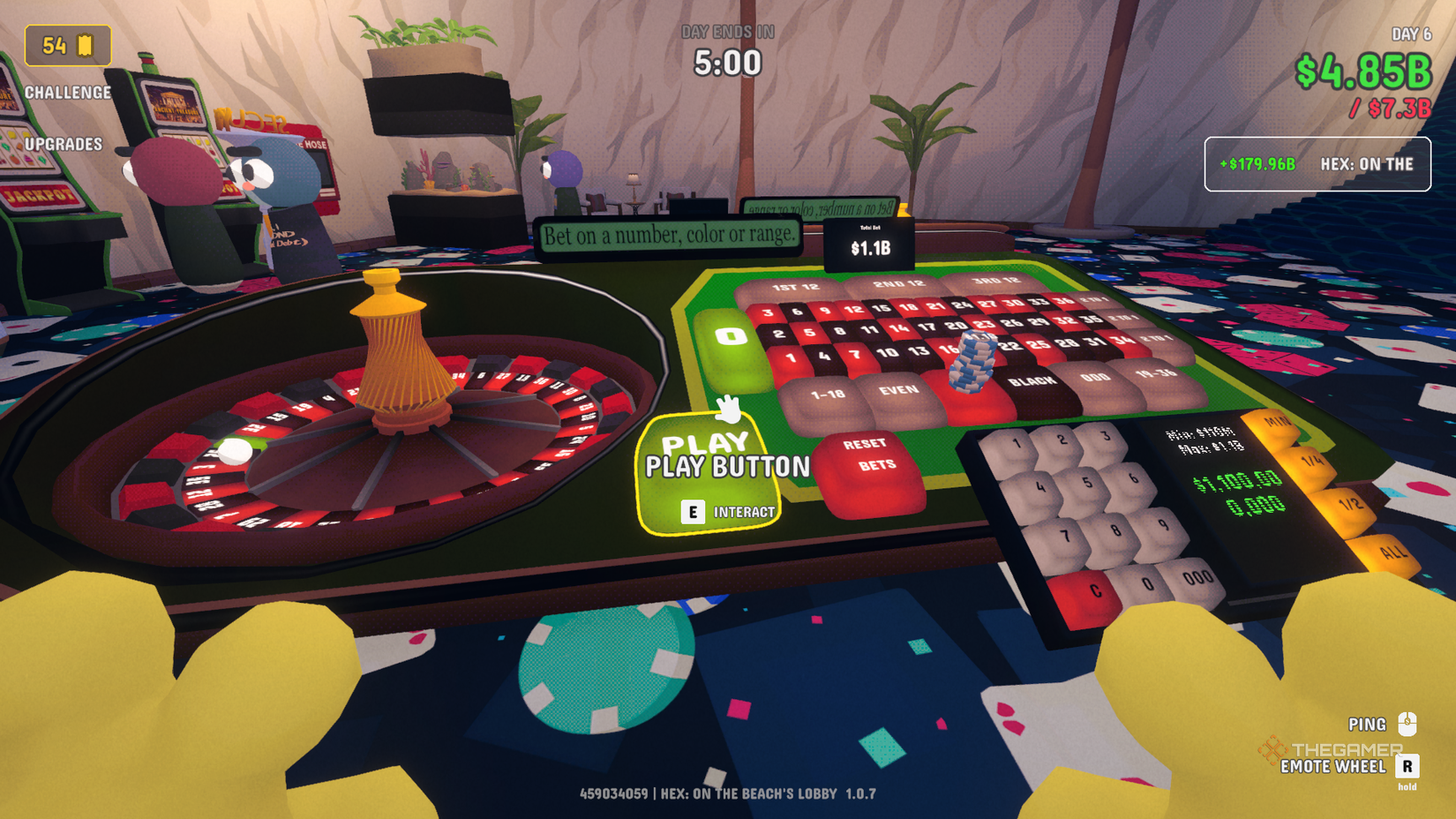 Play Roulette with your friends.
