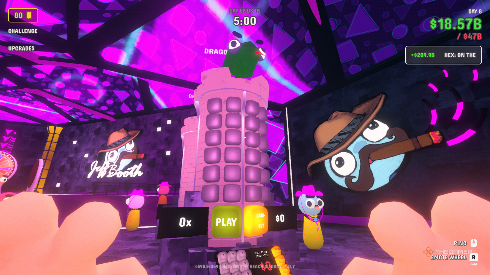 Play with your friends Dragon Tower game.