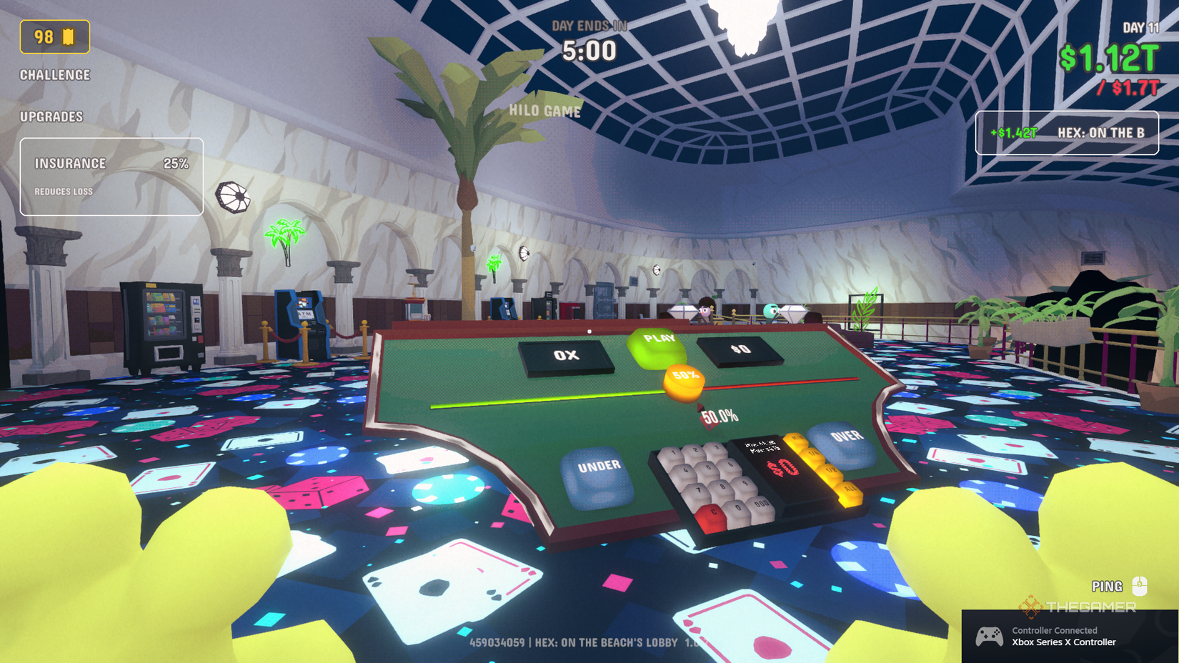Play HiLo games with your friends.