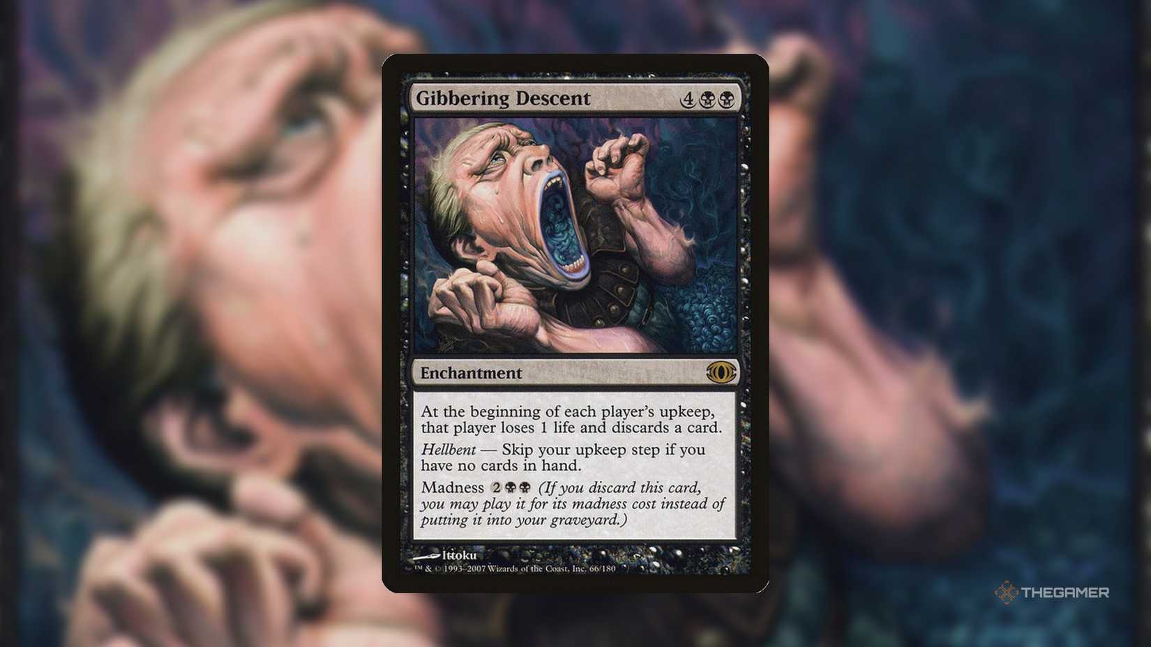 Gibbering Descent MTG Card.