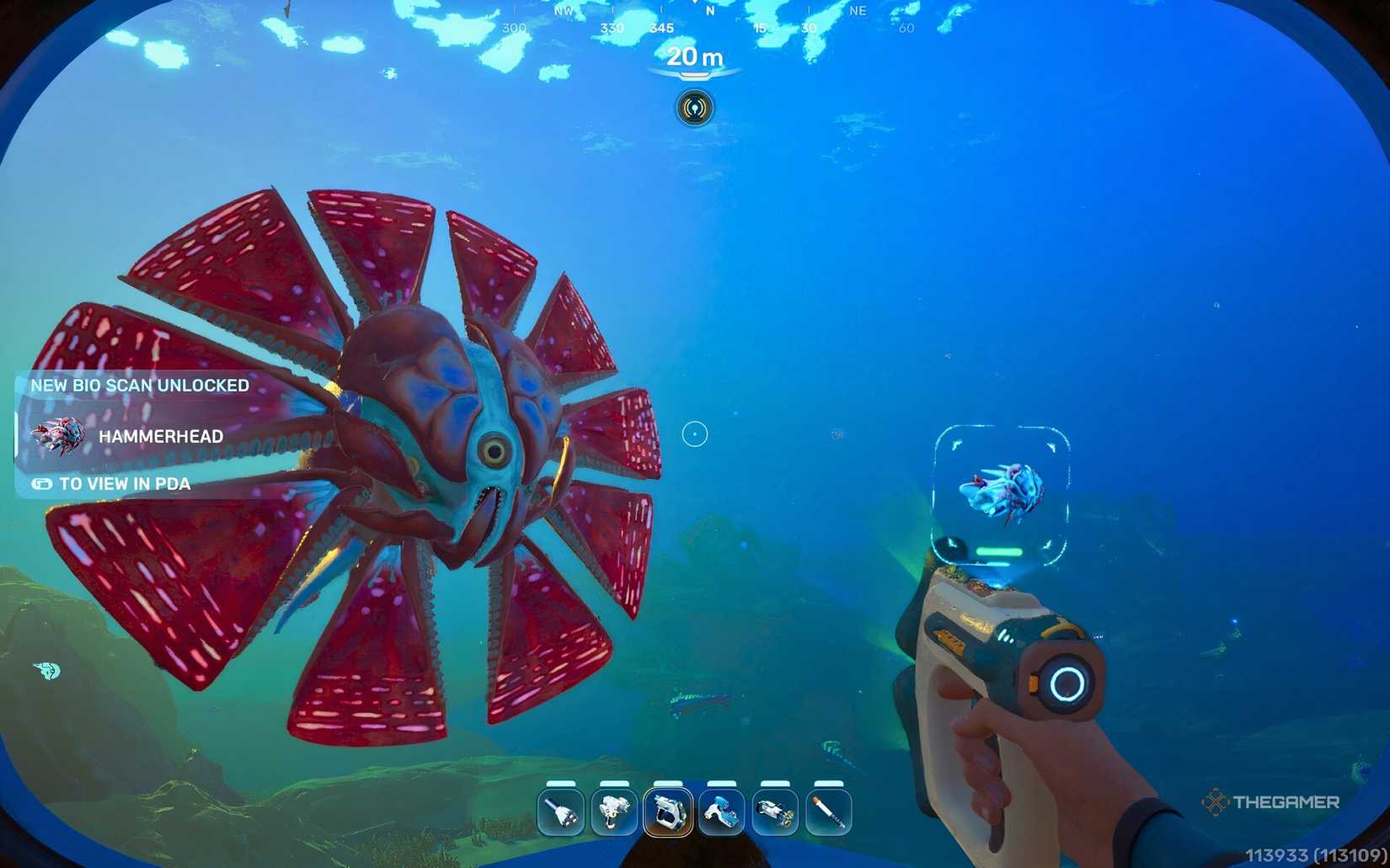 Hammerhead in Subnautica 2.
