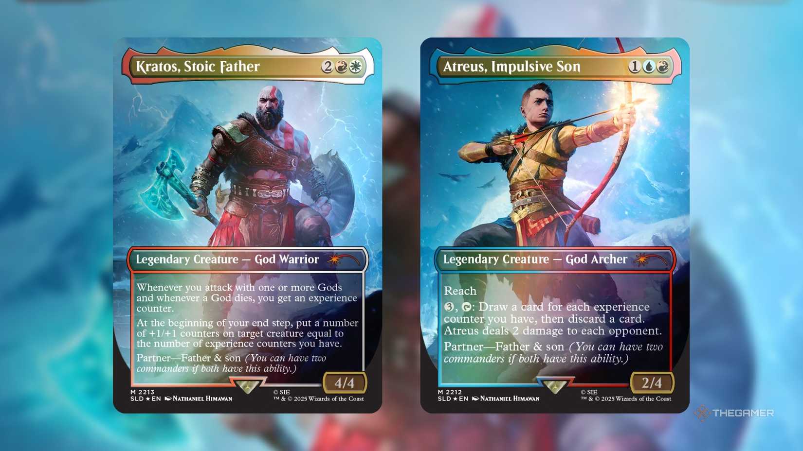 kratos mtg card Kratos, God of War [2207] [Borderless] [God of War: Greek] [Secret Lair  Drop] [Rainbow Foil] – Face to Face Games