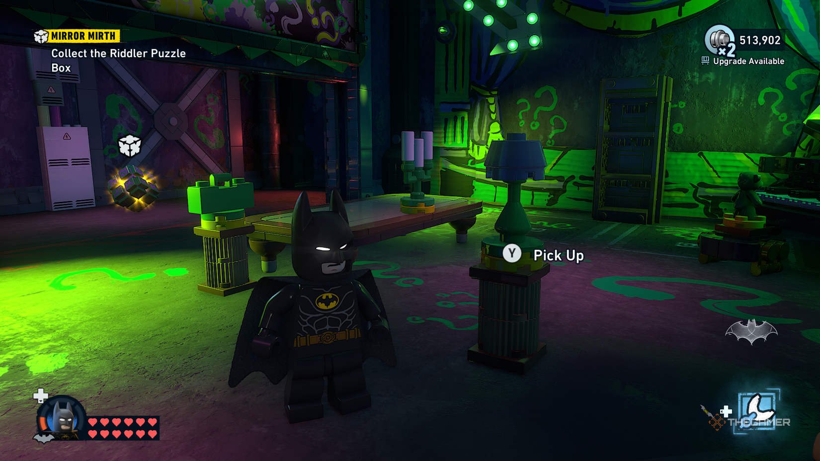 Riddler Room How To Complete All Riddler Puzzle Challenge Rooms In Lego Batman ...