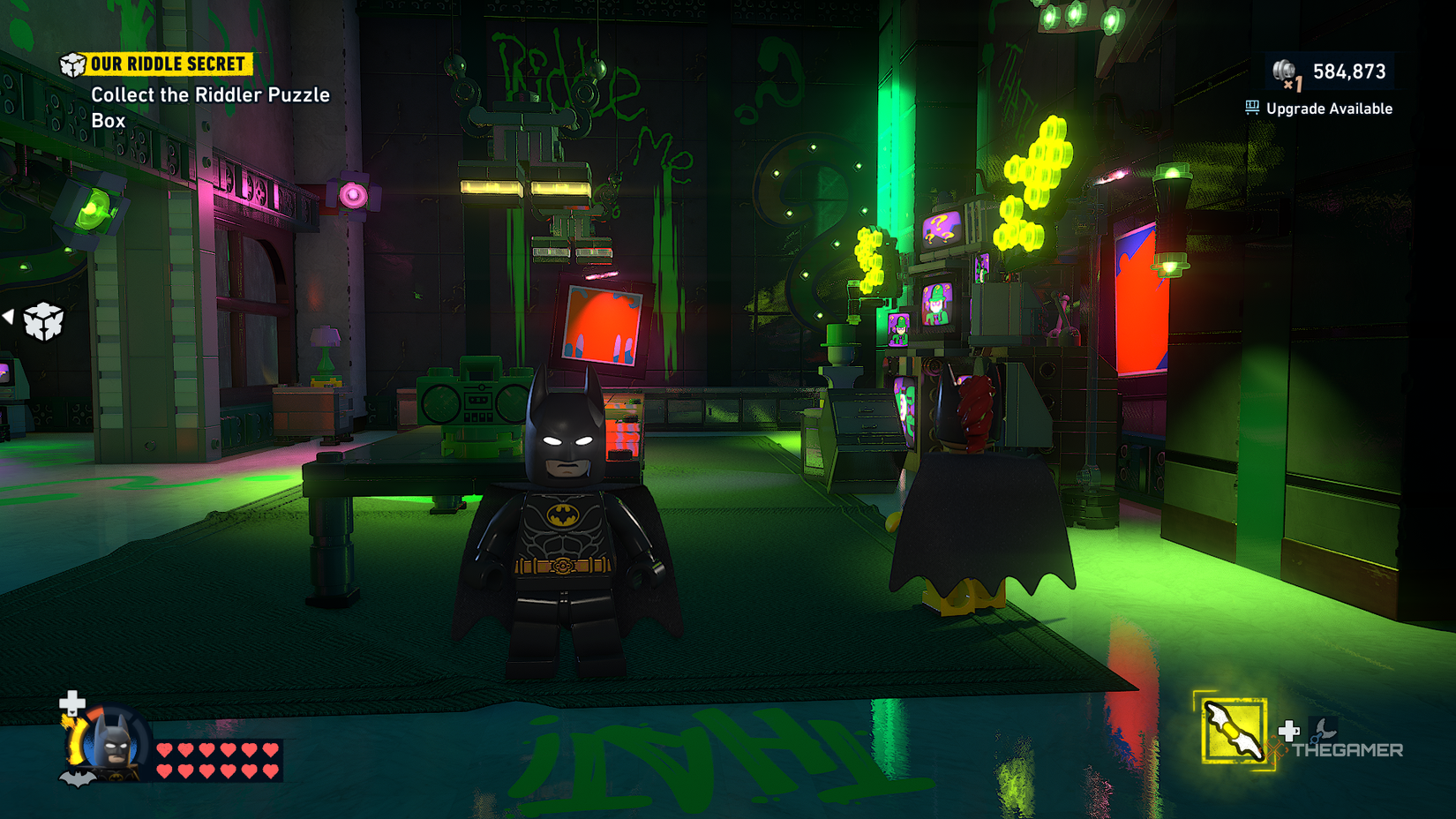 Riddler Room How To Complete All Riddler Puzzle Challenge Rooms In Lego Batman ...