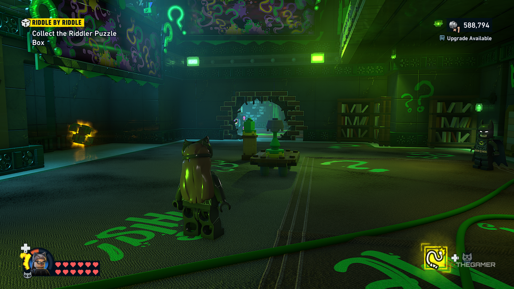 Riddler Room How To Complete All Riddler Puzzle Challenge Rooms In Lego Batman ...