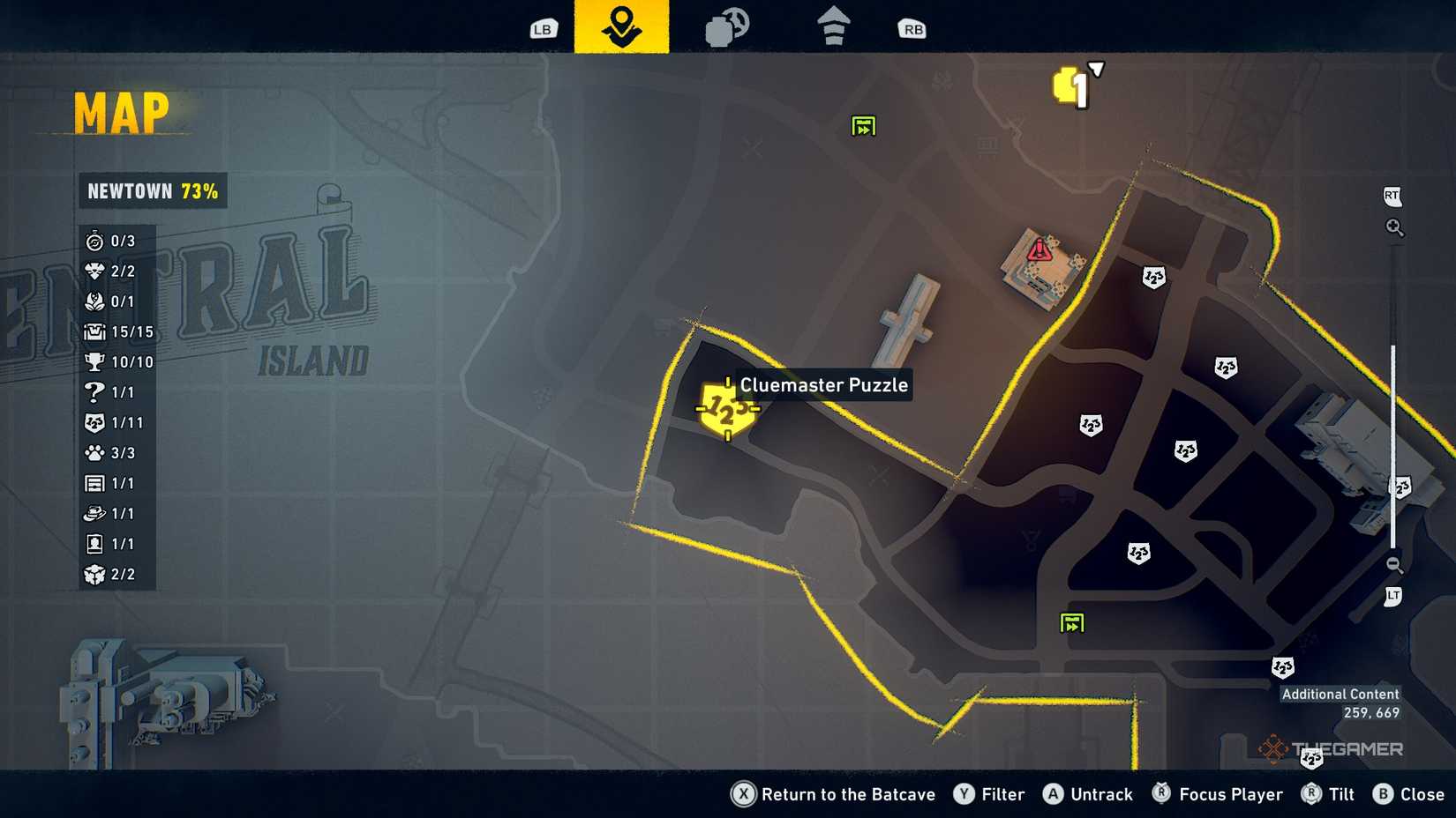 LEGO Batman Legacy of the Dark Knight Cluemaster Puzzle.