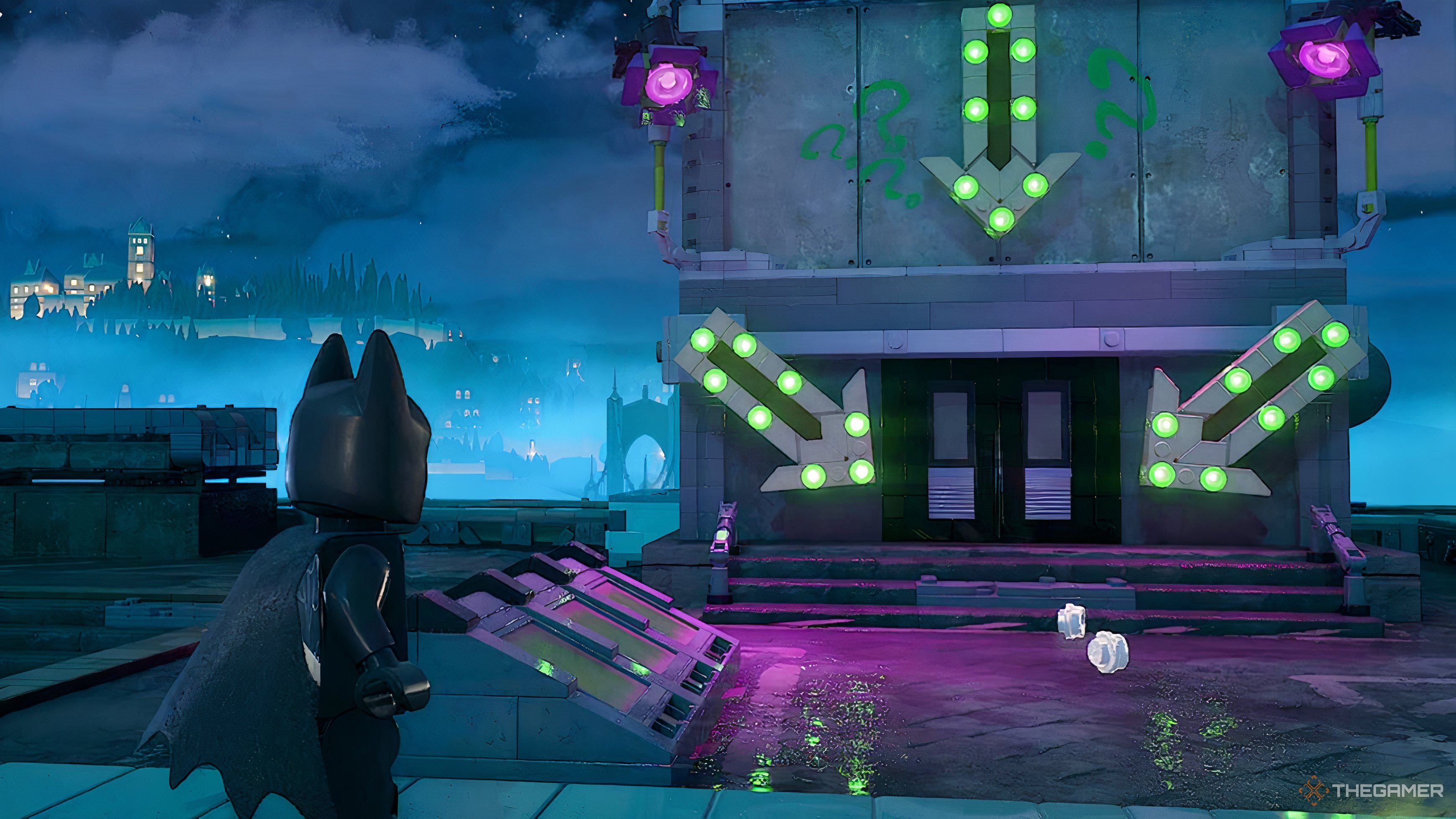LEGO® Batman™ Legacy of the Dark Knight Riddler Puzzle Room.