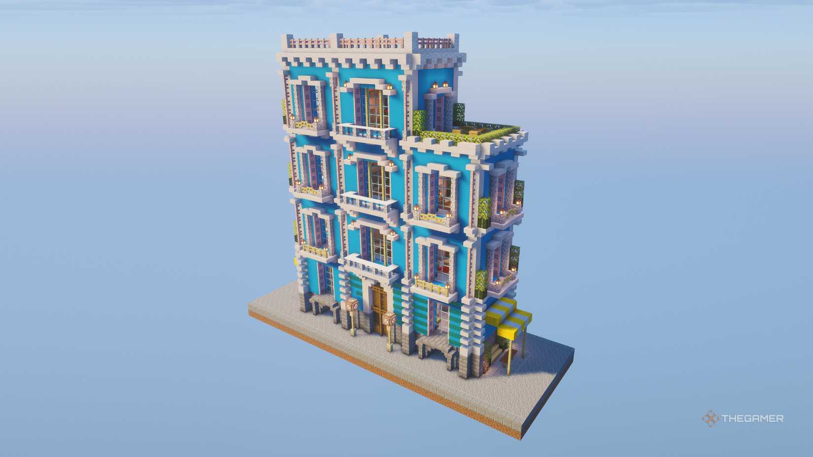 Minecraft Neoclassical House by Enderman_Buildings.