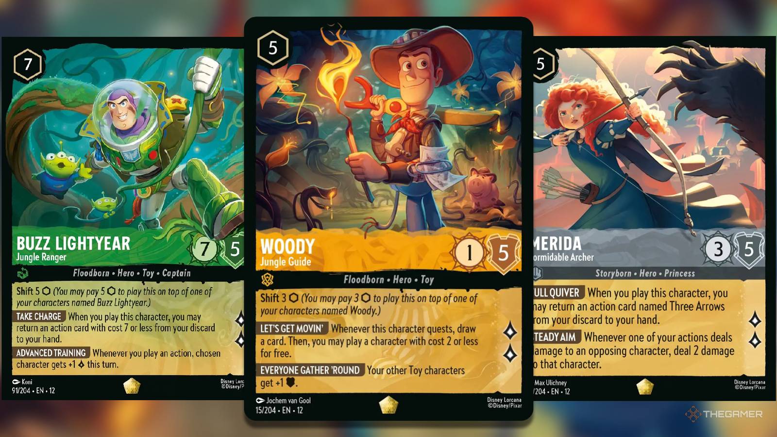 lorcana legendary cards Dumbo | Amethyst choose and discard 2 cards and banish that character. All 12 Legendary Cards In