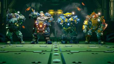 Reclaimers in Deep Rock Galactic Rogue Core.