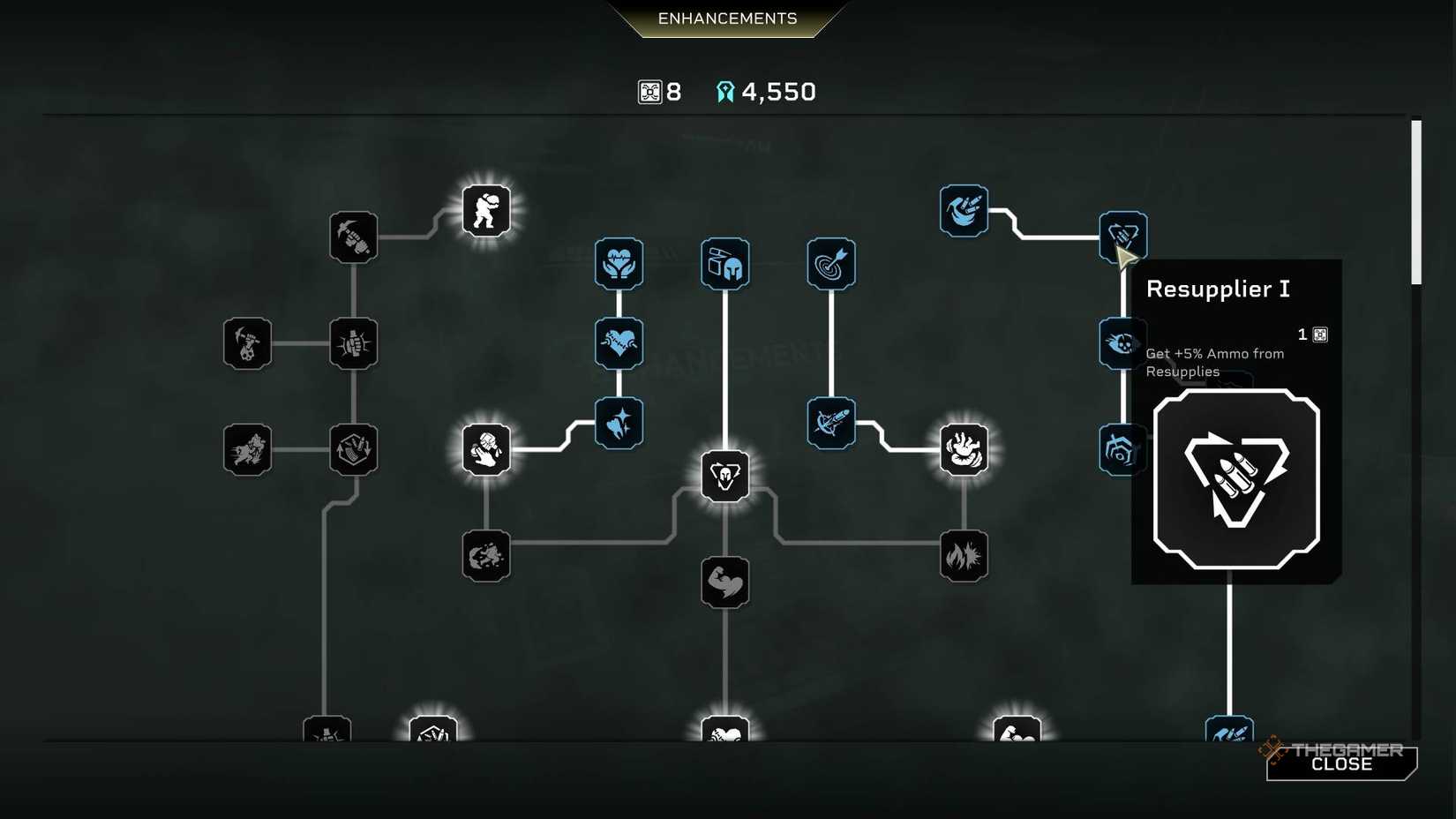 Resupply I in Rogue Core.
