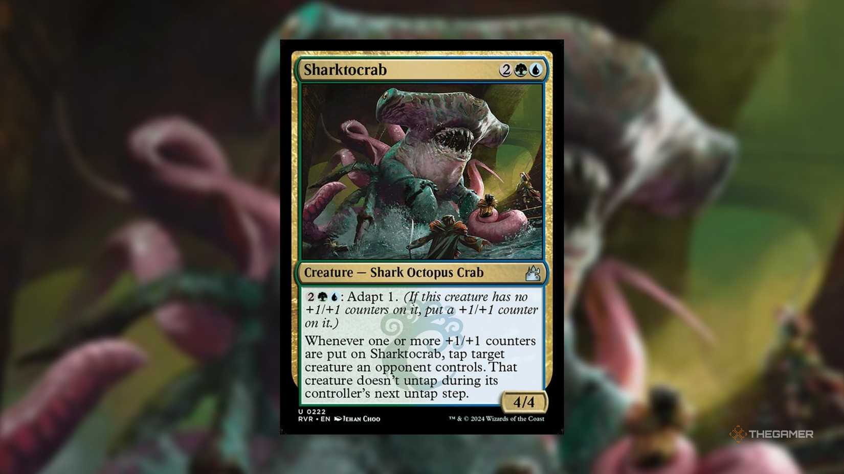 Shark Talk MTG Card.