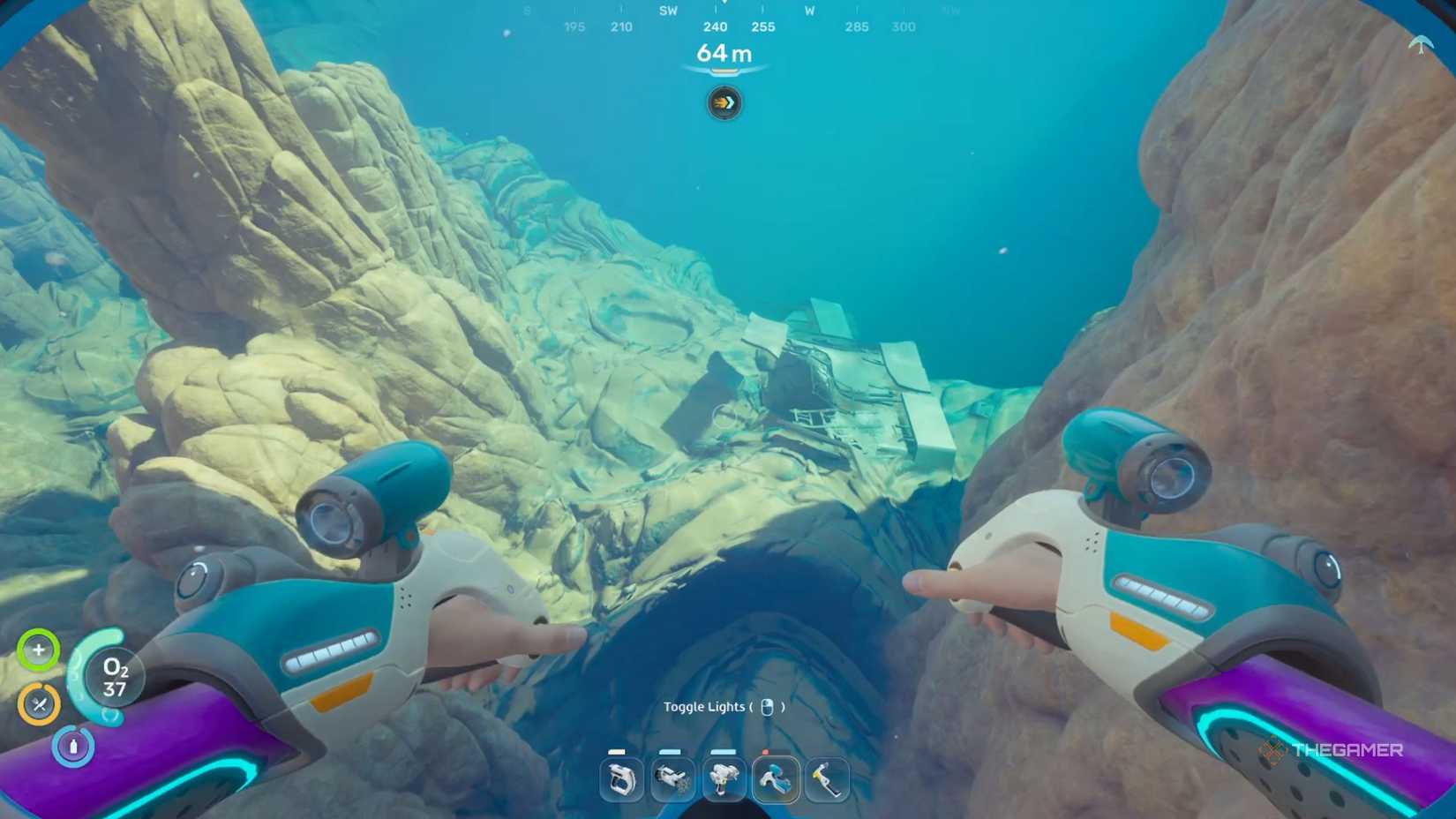 Subnautica 2 hydroelectric turbine scan location two.