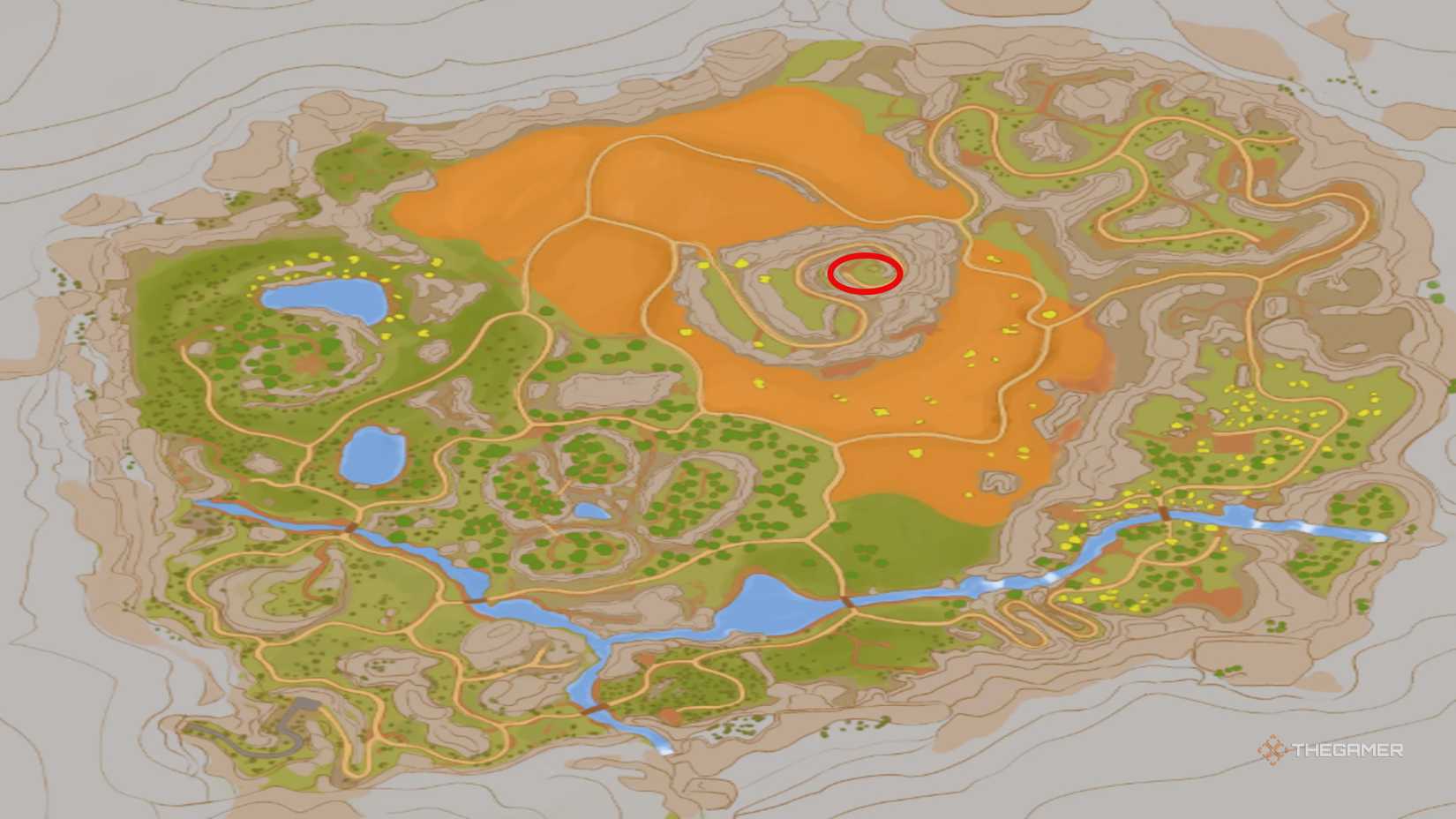 Windmill painting location in Outbound.
