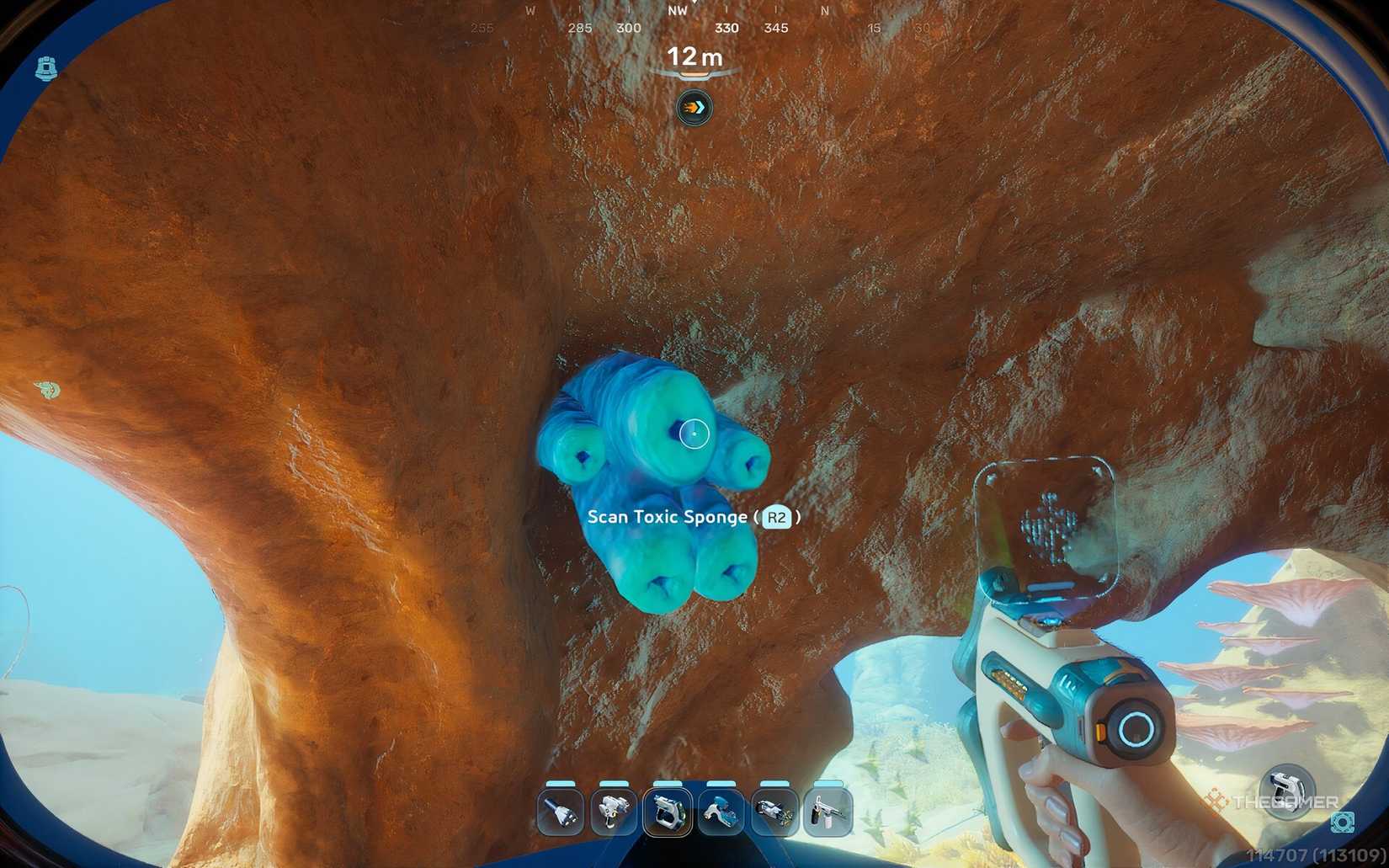Toxic Sponge in Subnautica 2.