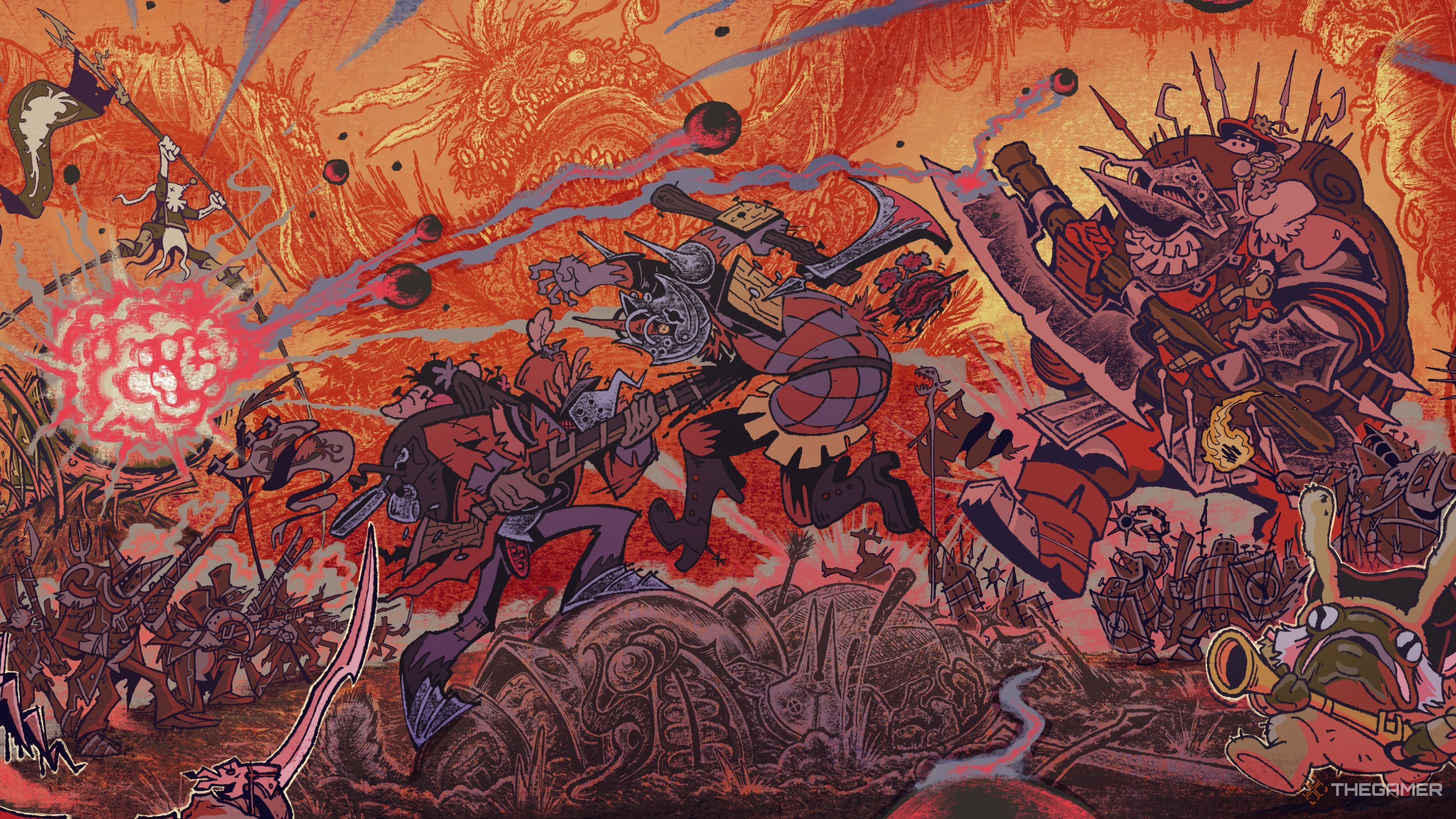 Turnip28 key art showing battle