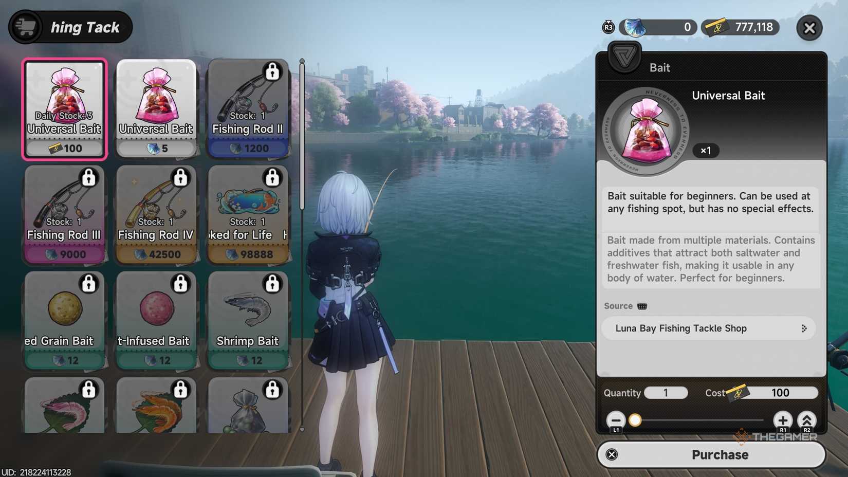 Universal Bait in NTE.