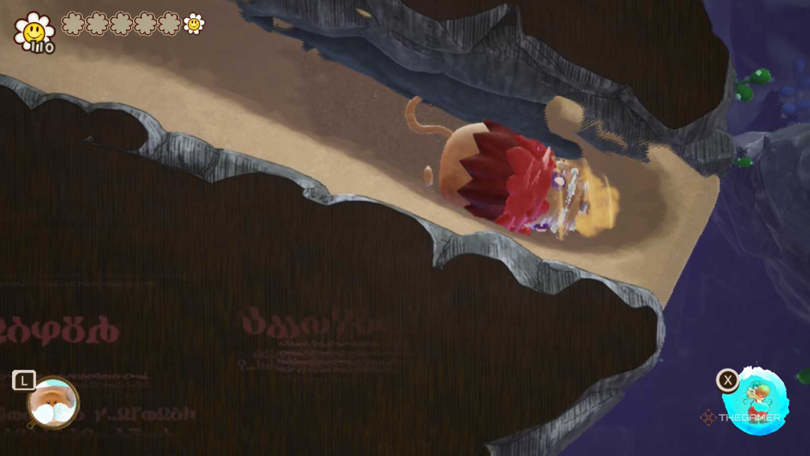 Yoshi and the Mysterious Book Beewilder Bird Smiley Flower #6