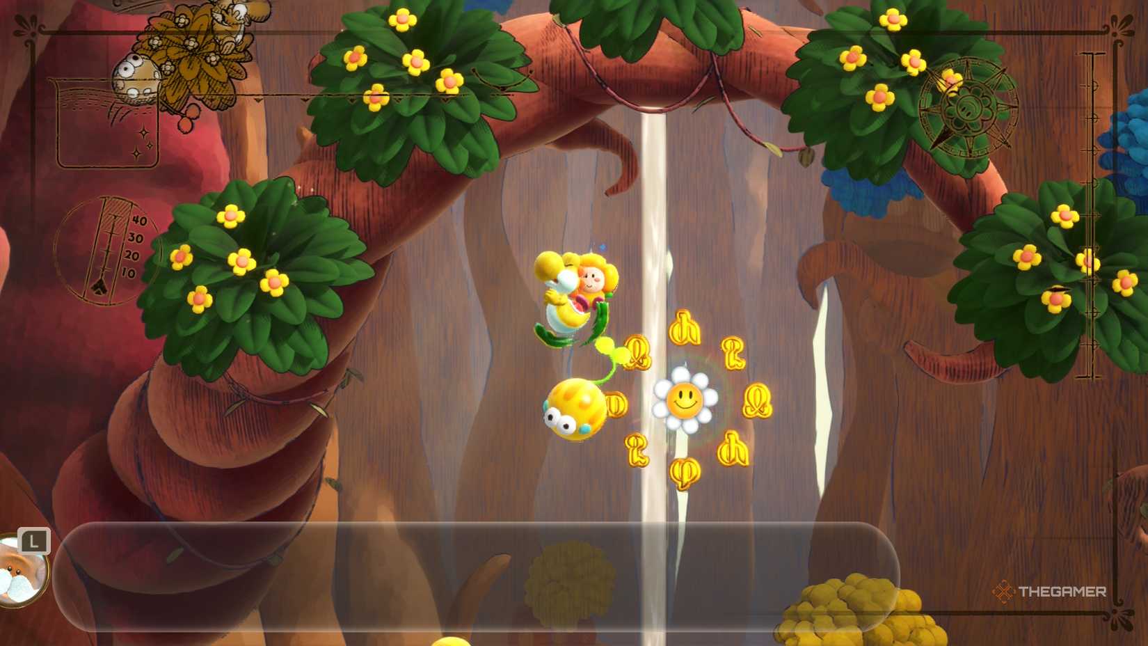 Yoshi and the Mysterious Book Bounced Smiley Flower #2