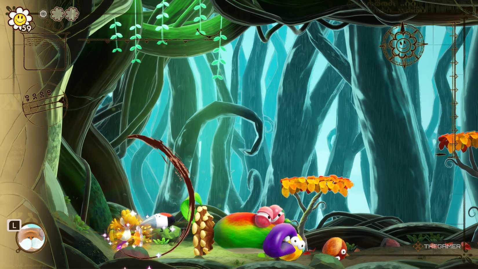 Yoshi and the Mysterious Book Gobubble Smiley Flower #1