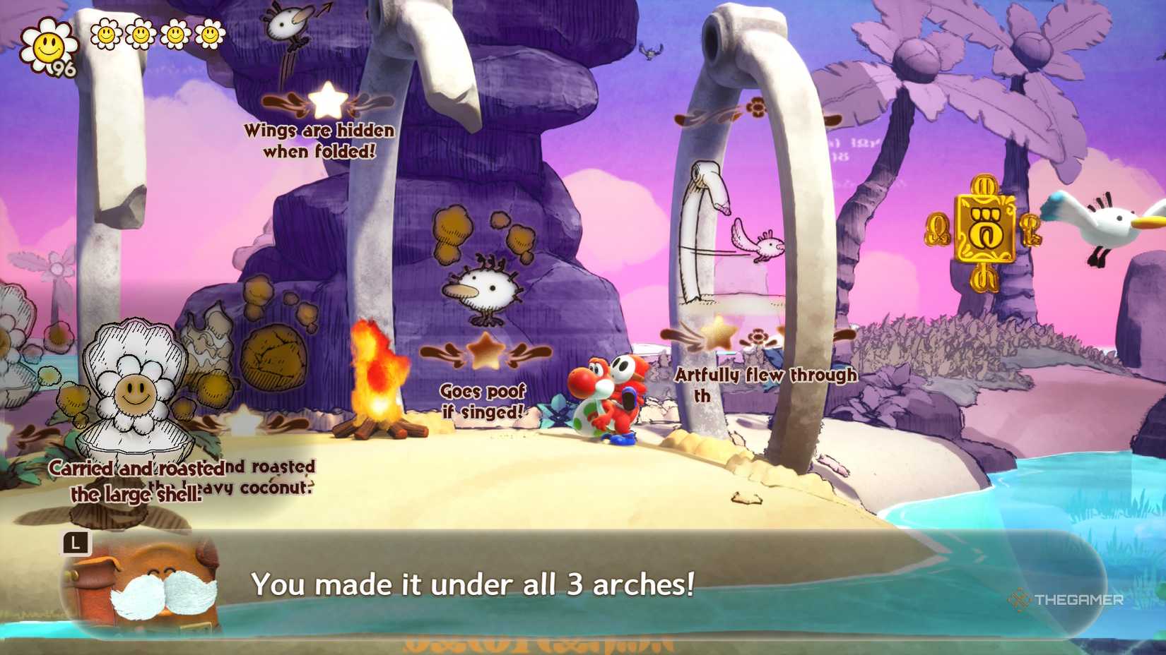 Yoshi and the Mysterious Book Gooney Smiley Flower #1