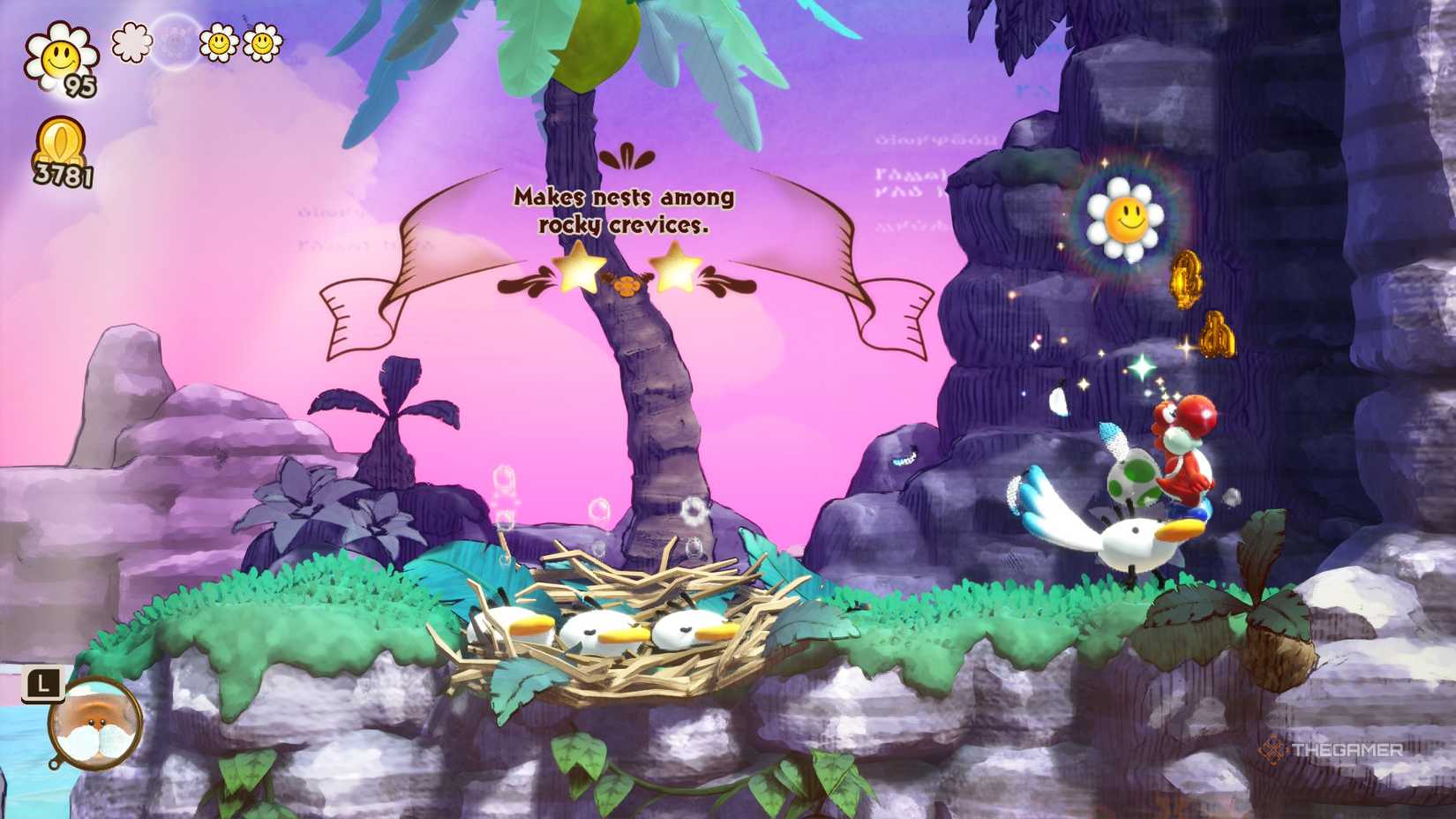 Yoshi and the Mysterious Book Gooney Smiley Flower #2