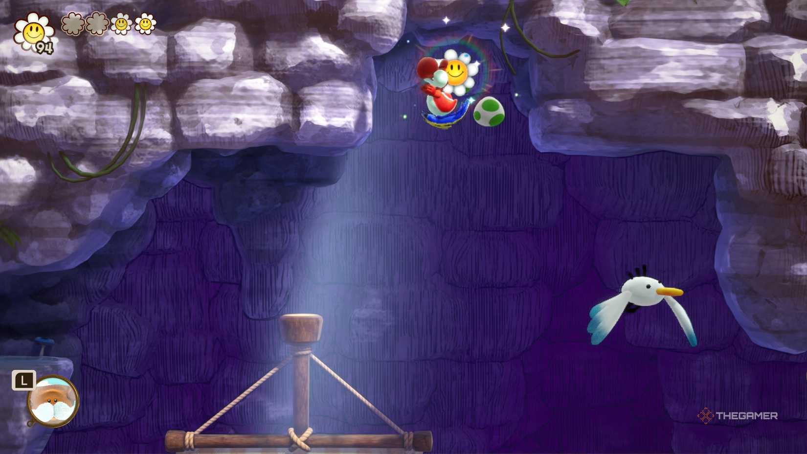 Yoshi and the Mysterious Book Gooney Smiley Flower #3