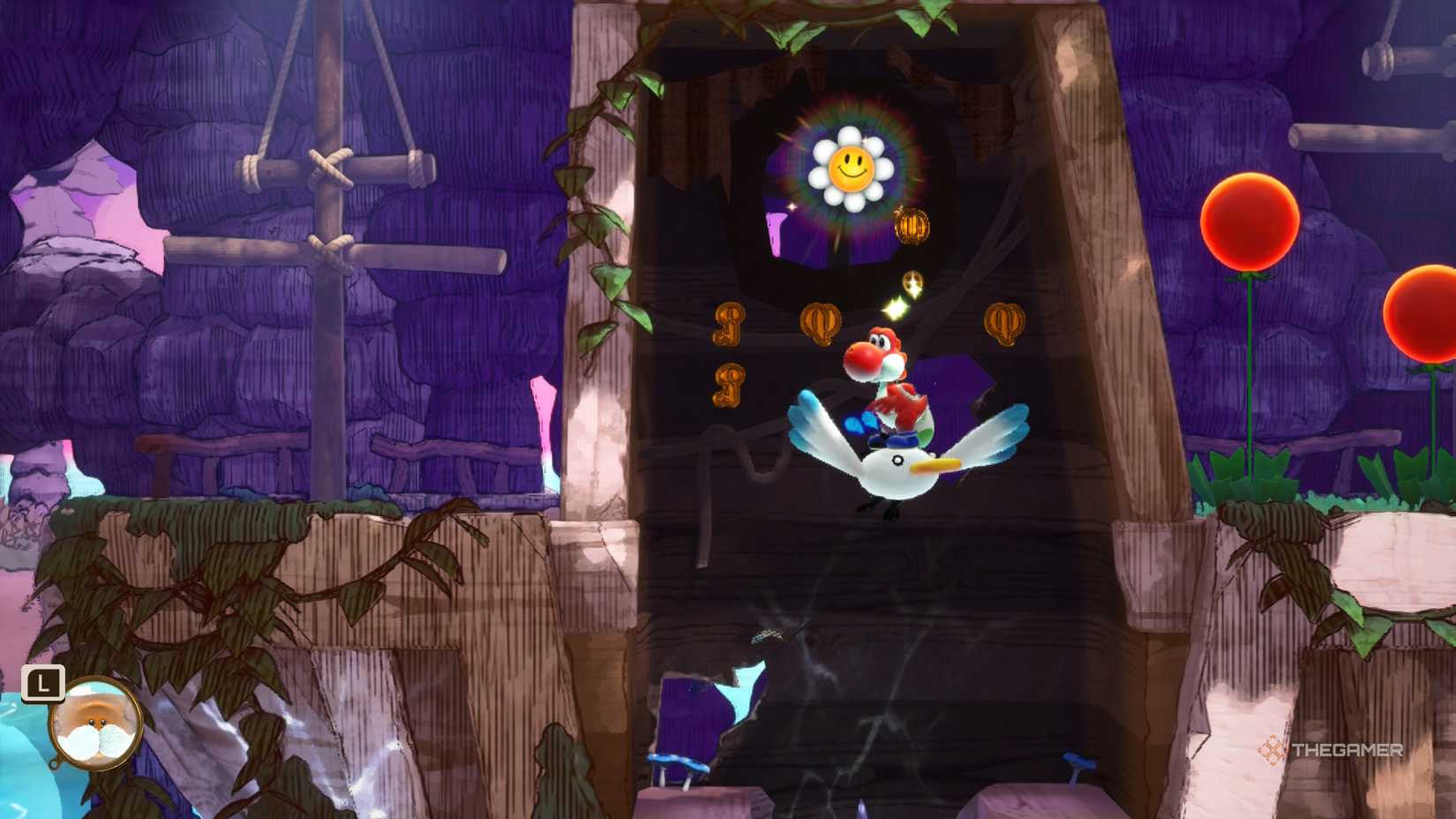 Yoshi and the Mysterious Book Gooney Smiley Flower #4