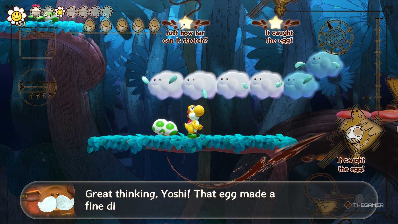 Yoshi and the Mysterious Book Weed Smiling Flower #3