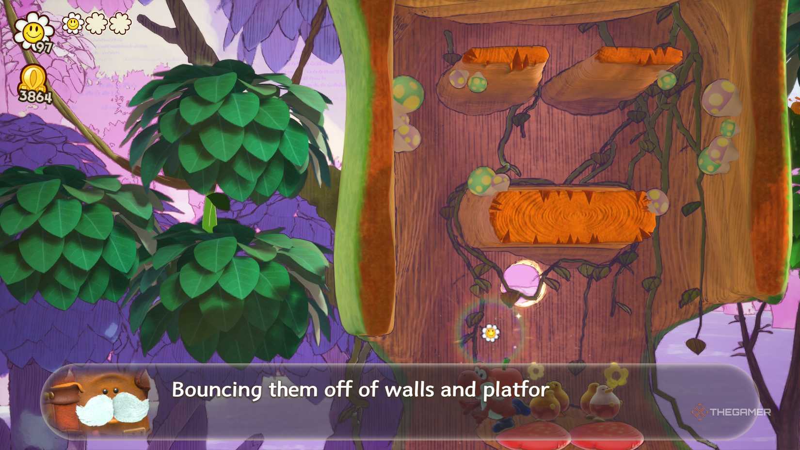 Yoshi and the Mystery Book Huffin Puffin Smiley Flower #1