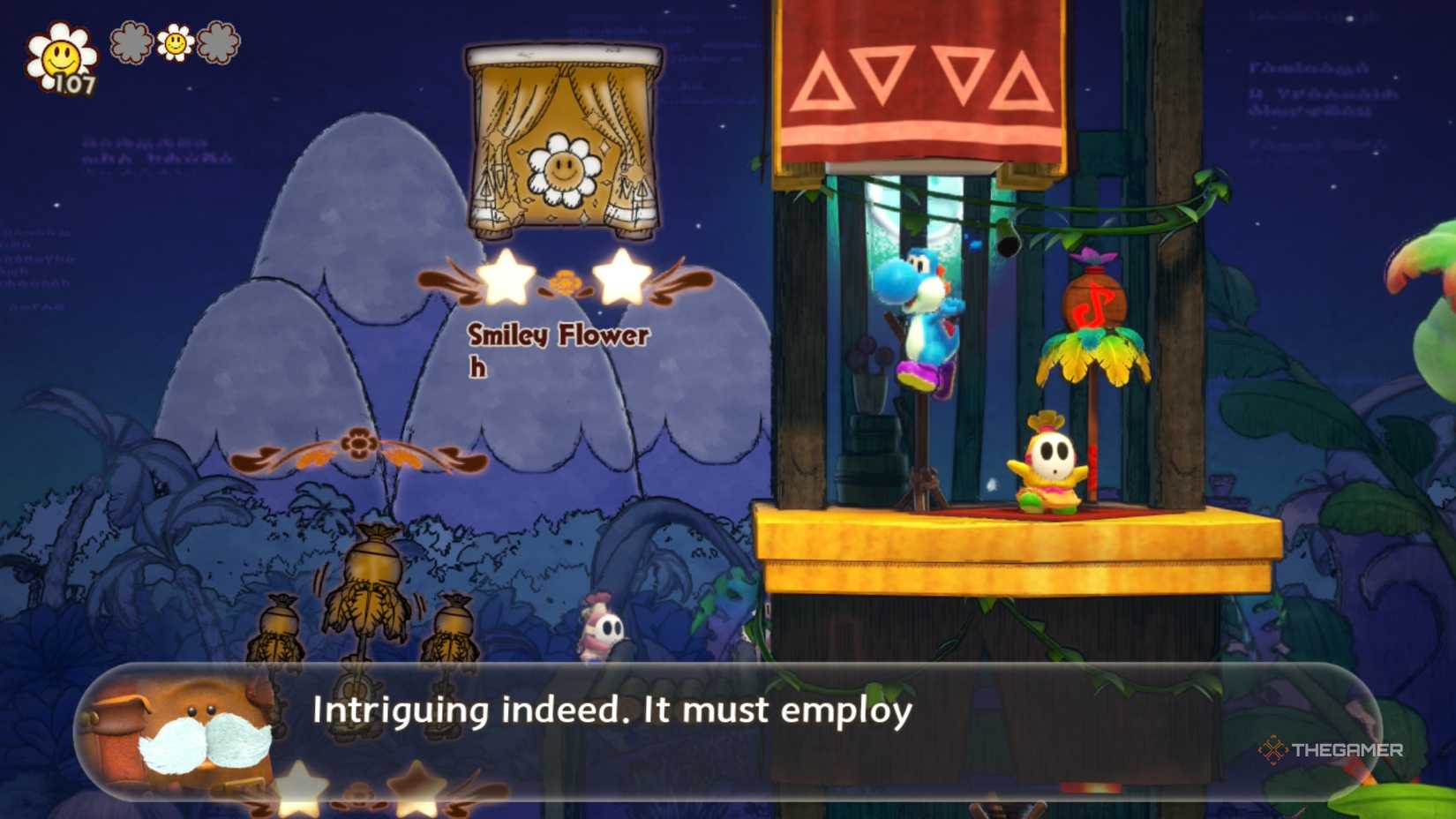 Yoshi and the Mystery Book Jam Guy Smiley Flower #2