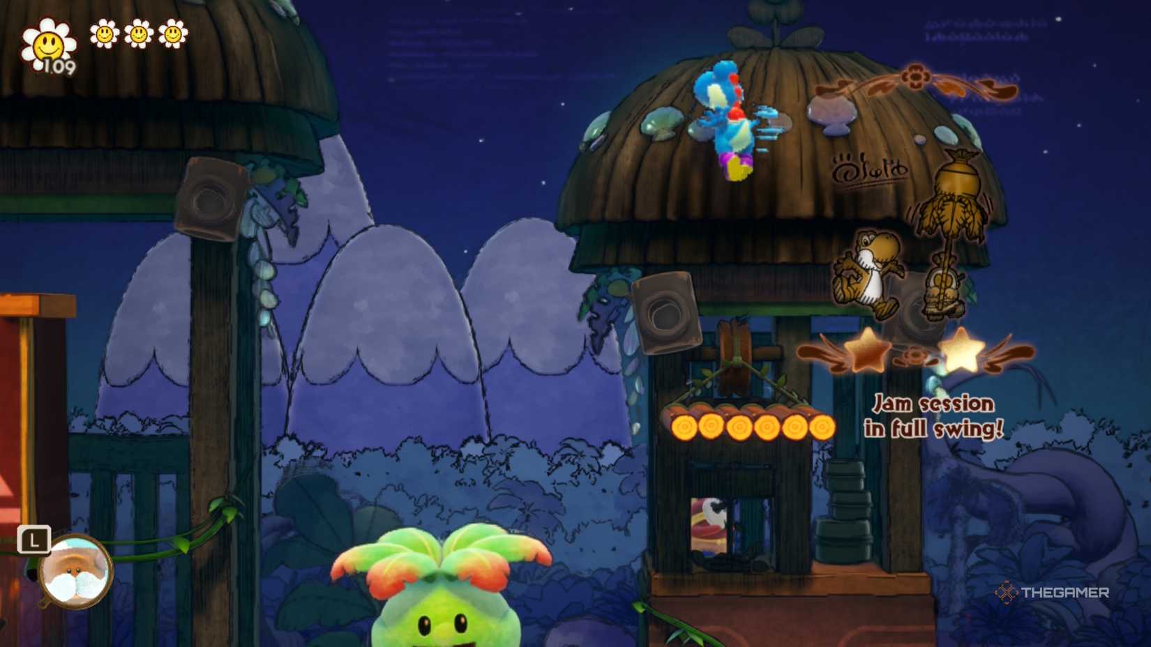 Yoshi and the Mystery Book Jam Guy Smiley Flower #3
