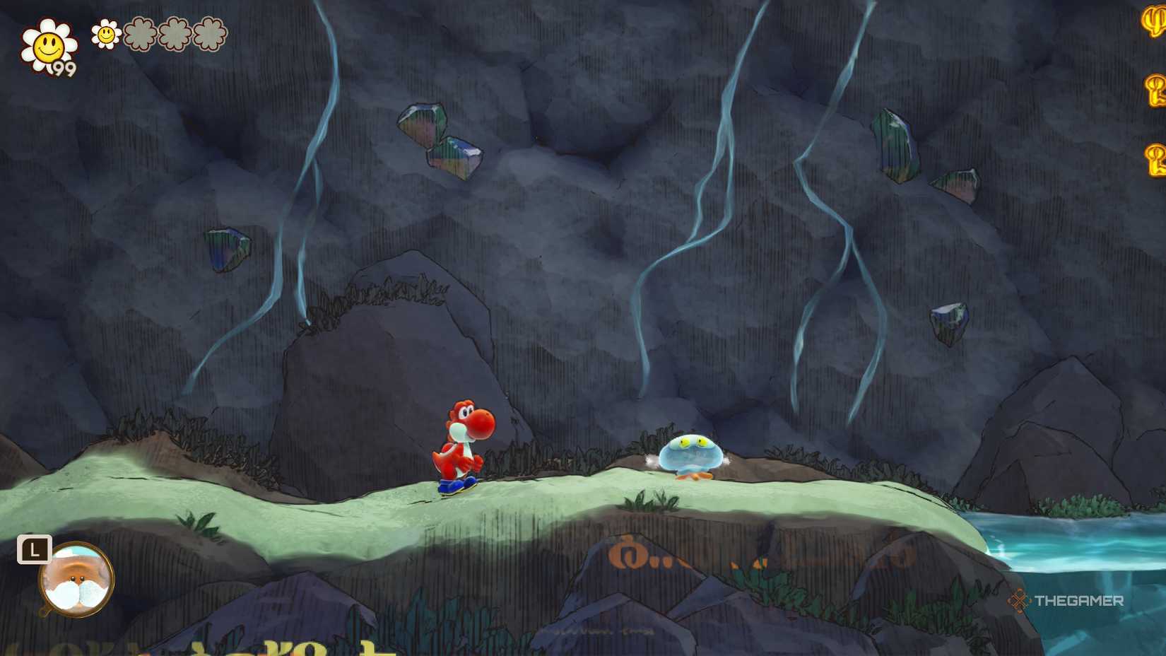 Yoshi and the Mysterious Book Jetty Jelly Smiley Flower #1