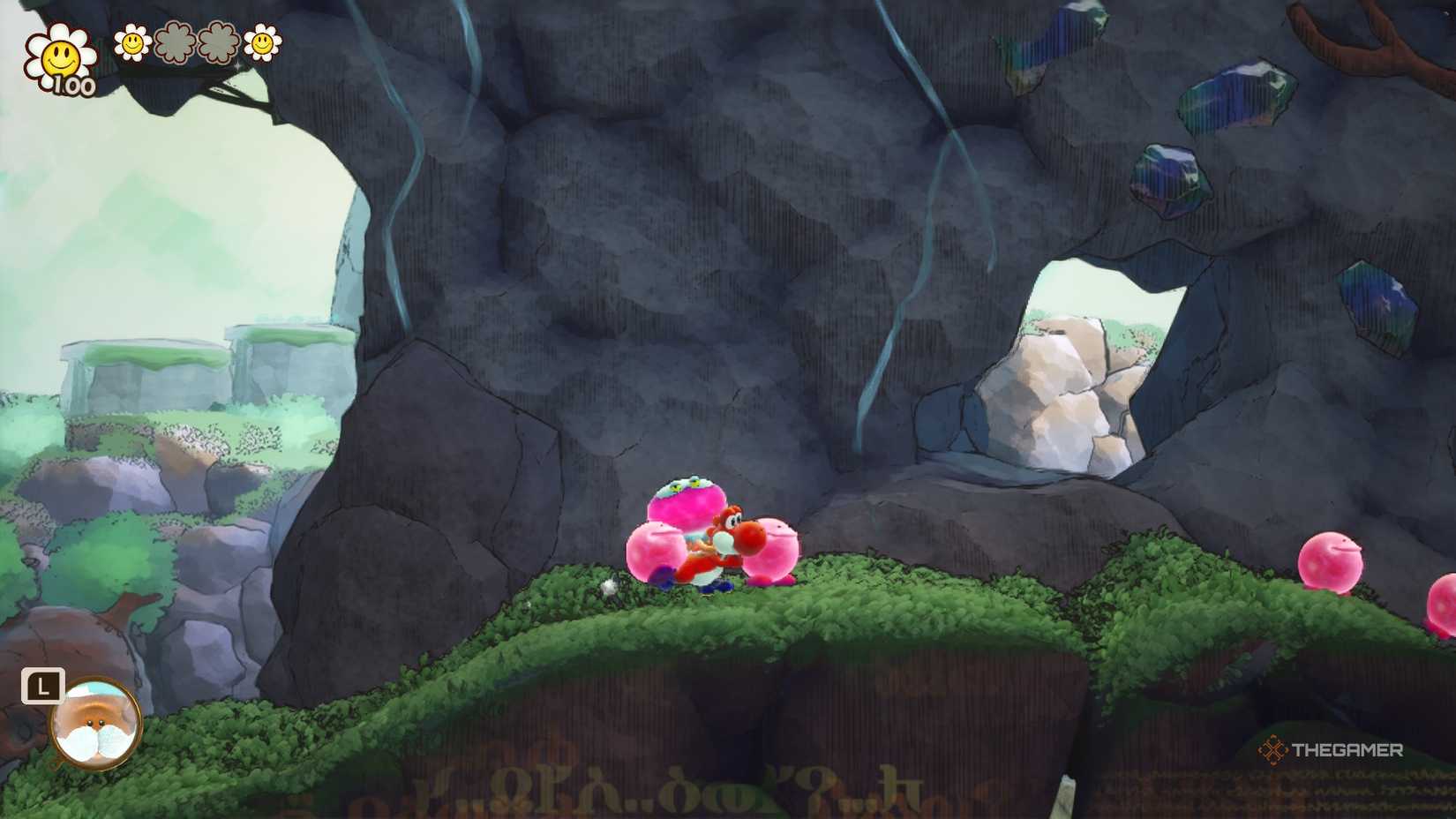 Yoshi and the Mystery Book Jetty Jelly Smiley Flower #4