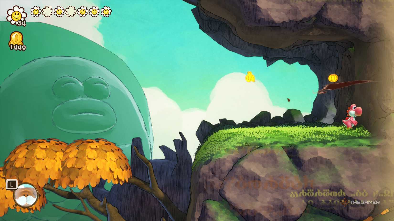 How To Get Every Smiley Flower In The Mountaintops In Yoshi And The ...